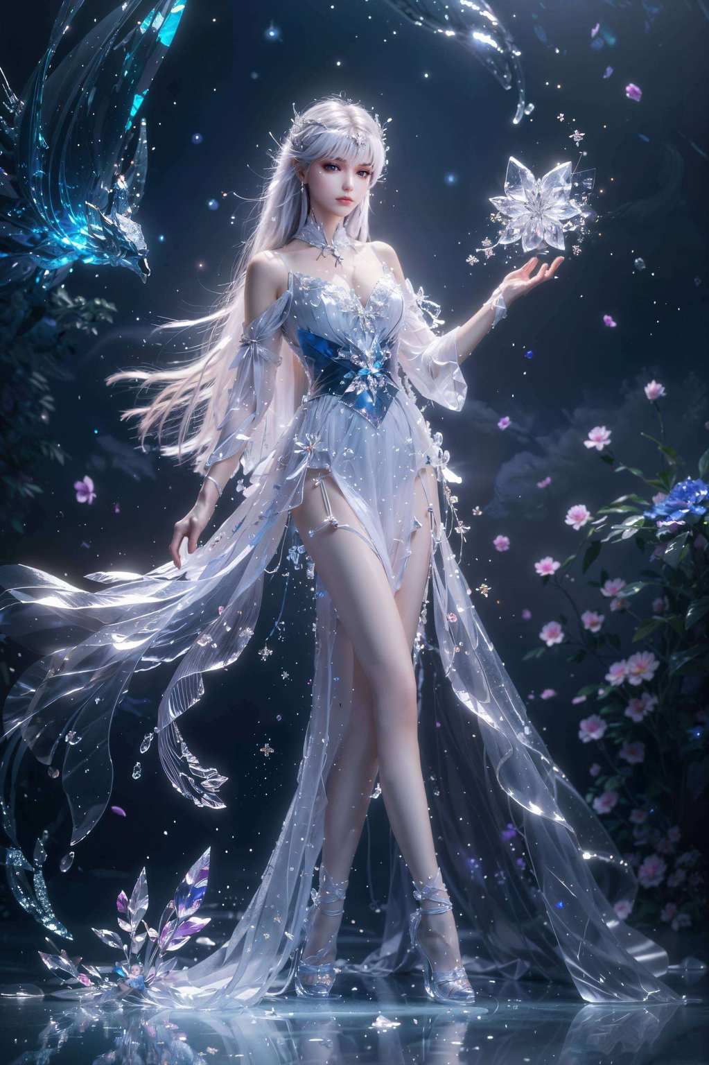 动漫之界粉色壁纸映其芳华