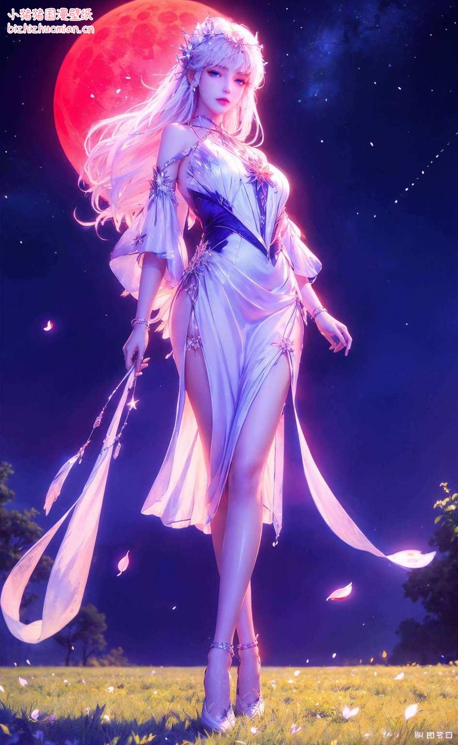 让你的电脑桌面瞬间变身奇幻世界绝对让你一见倾心！这款神印王座圣采儿头像壁纸