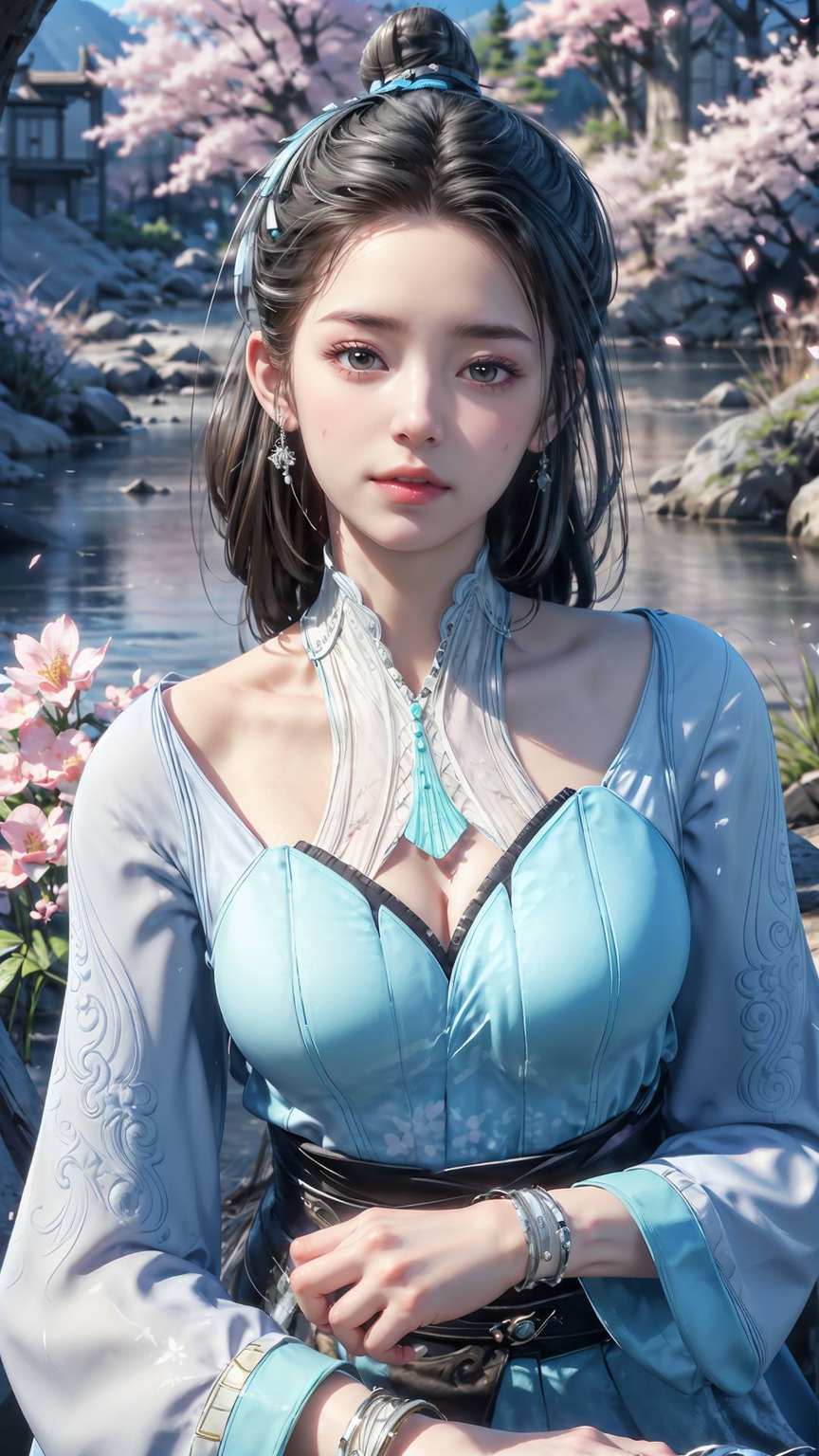 每一次舞动都是壁纸上的绝美风景她的玄幻风采