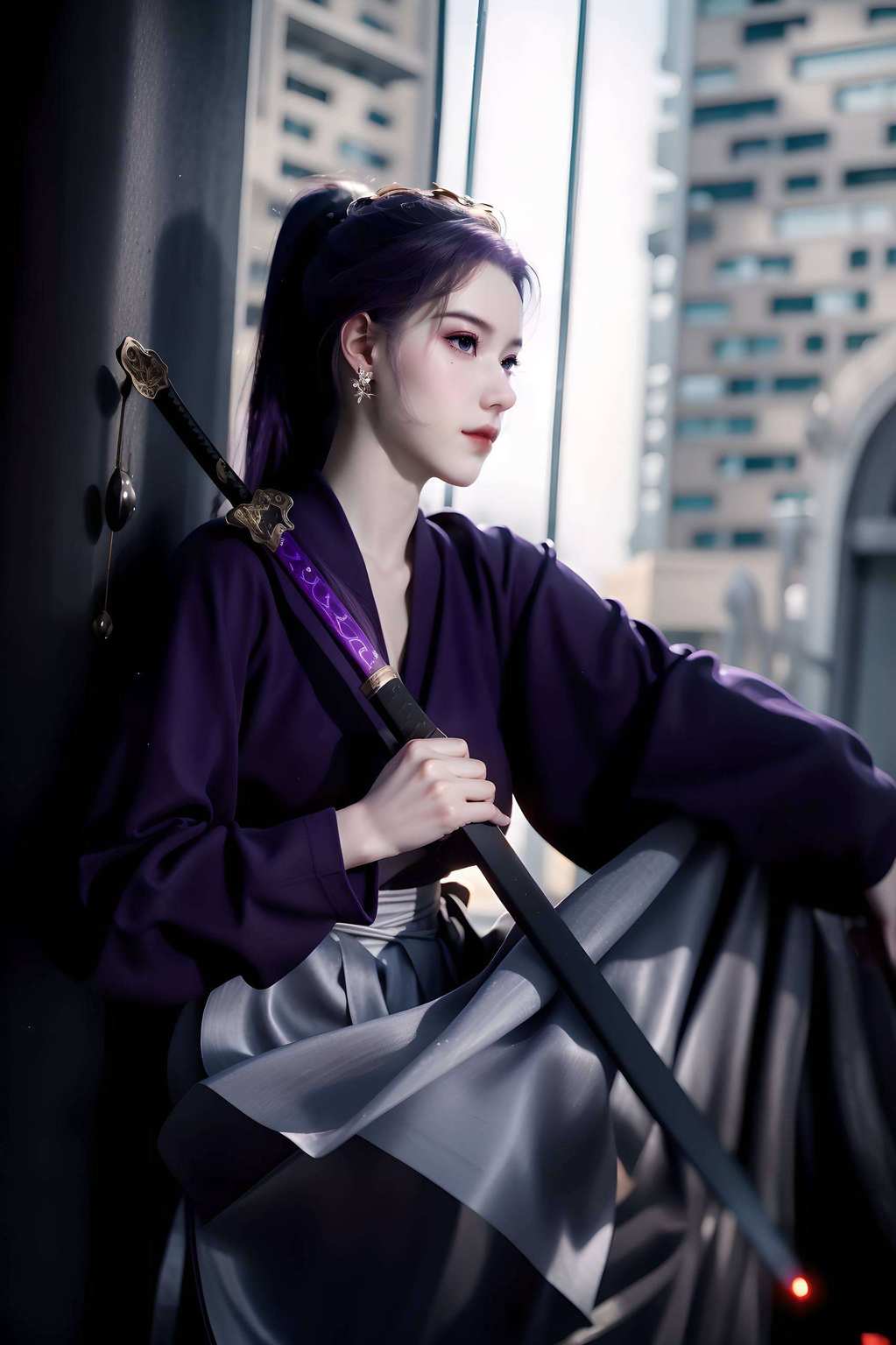美不胜收昔有国漫美女