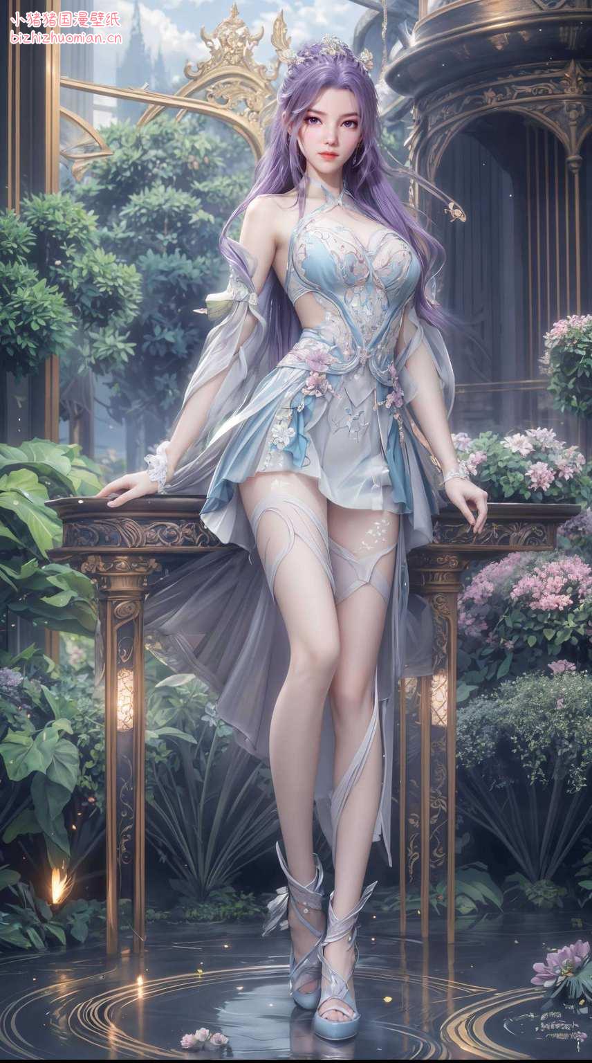 今儿给大家带来一款女生专享的粉色梦幻壁纸包！里头有国漫女神们竞艳争辉和国漫美女们一同比美