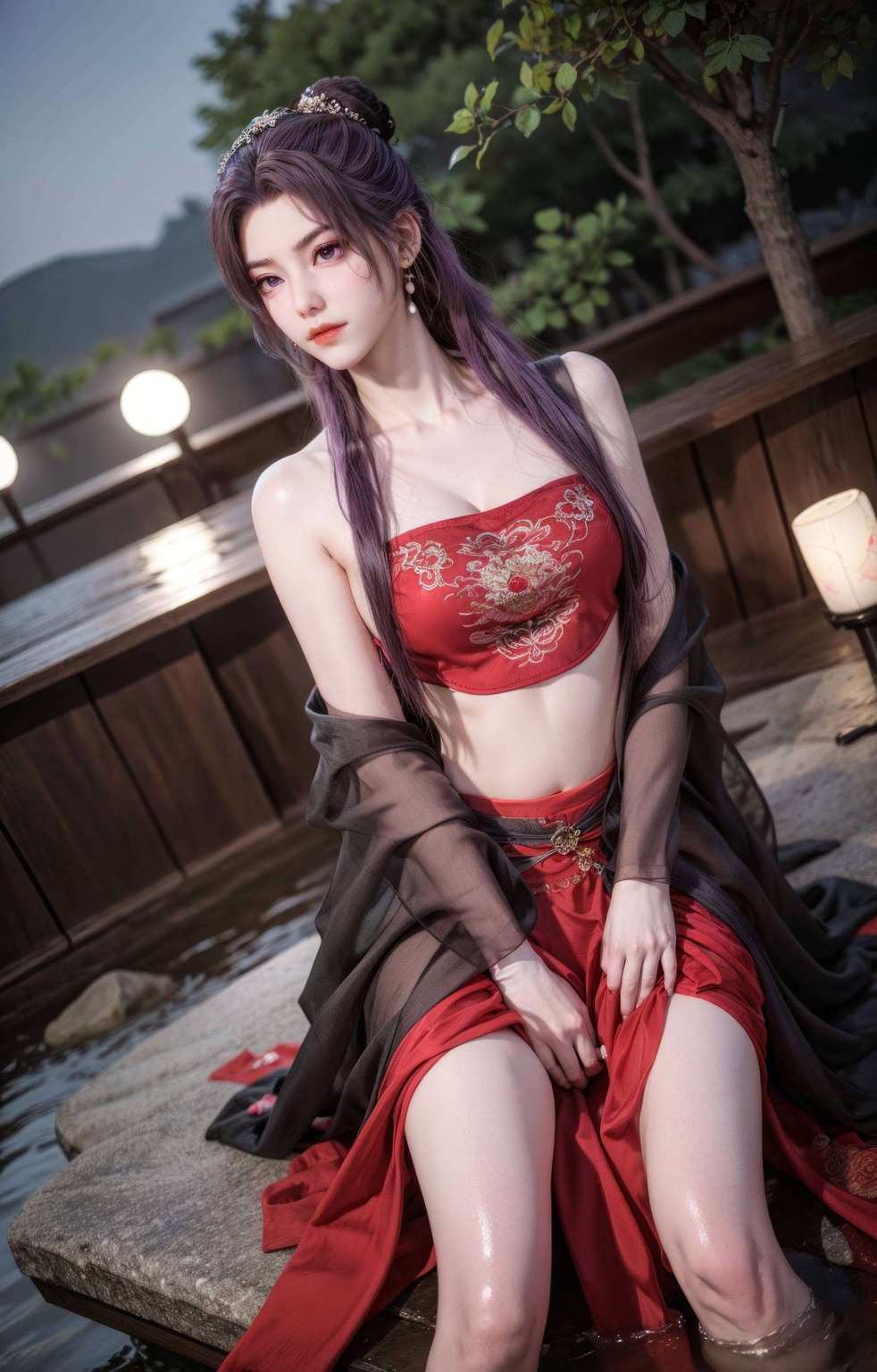让人忍不住一声叹息：“这世界每一位都是动漫界的美丽传说