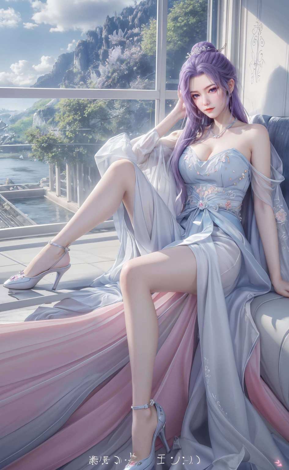 穿梭在国漫的绚丽世界那云霄壁纸上的傲然身影