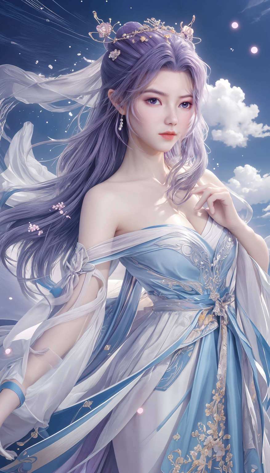 玄幻色彩交织高清大图尽显国漫之美