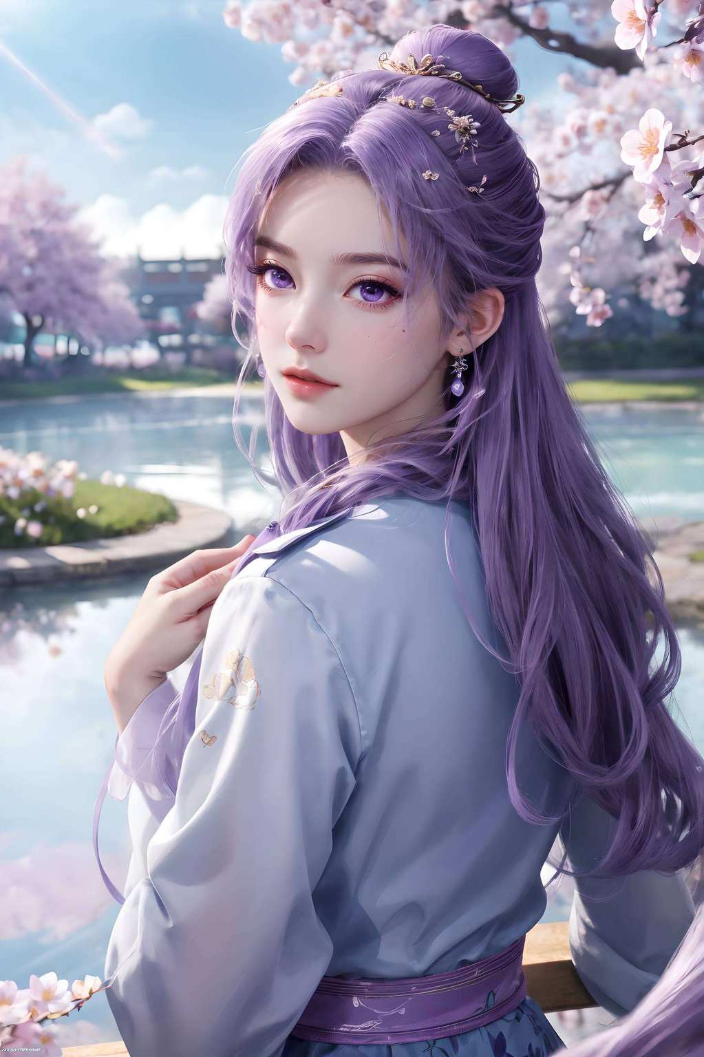 整个电脑都粉嫩嫩的来看看这位师兄啊师兄云霄壁纸里的学姐吧！粉色梦幻风