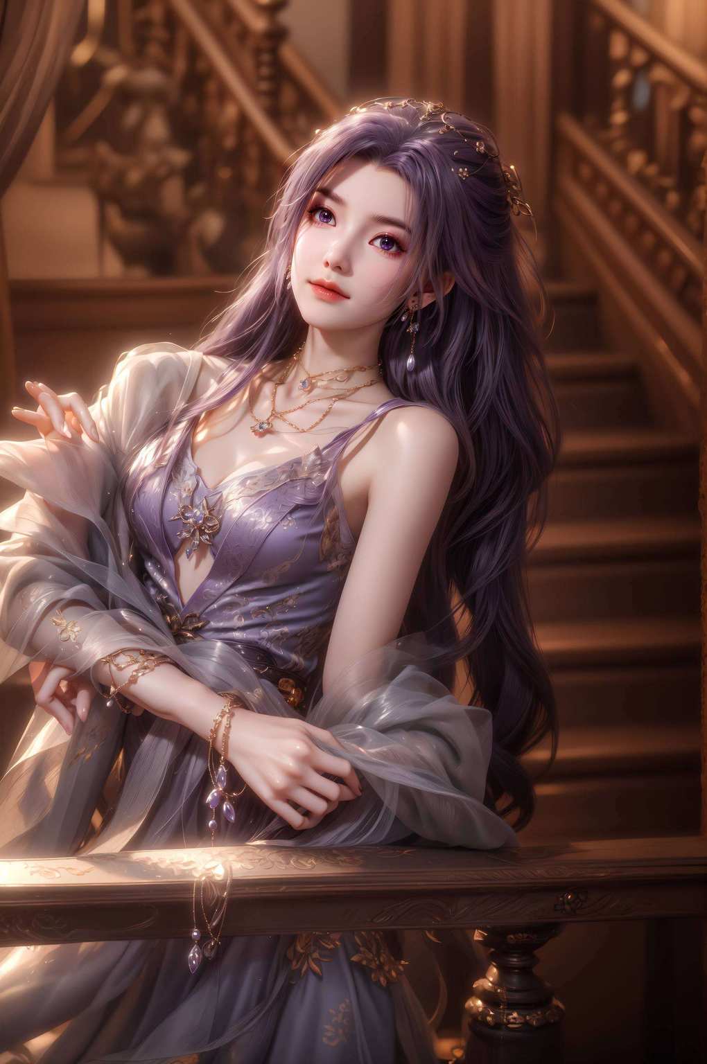 国漫美女的韵味身姿让你的每一次滑动都像是在穿越不同的动漫时空