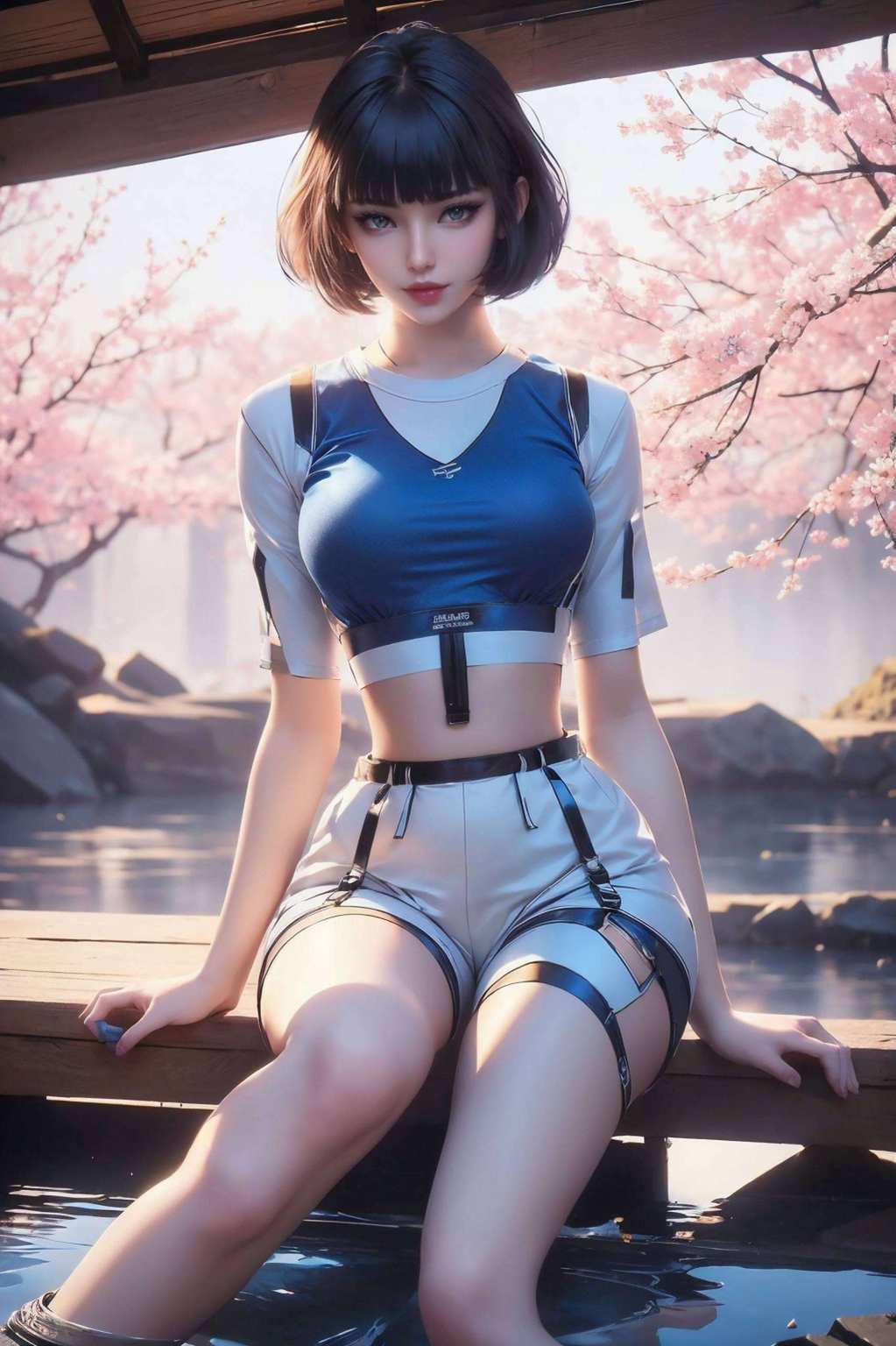 翩翩起舞仿佛从国漫的玄幻世界穿越而来