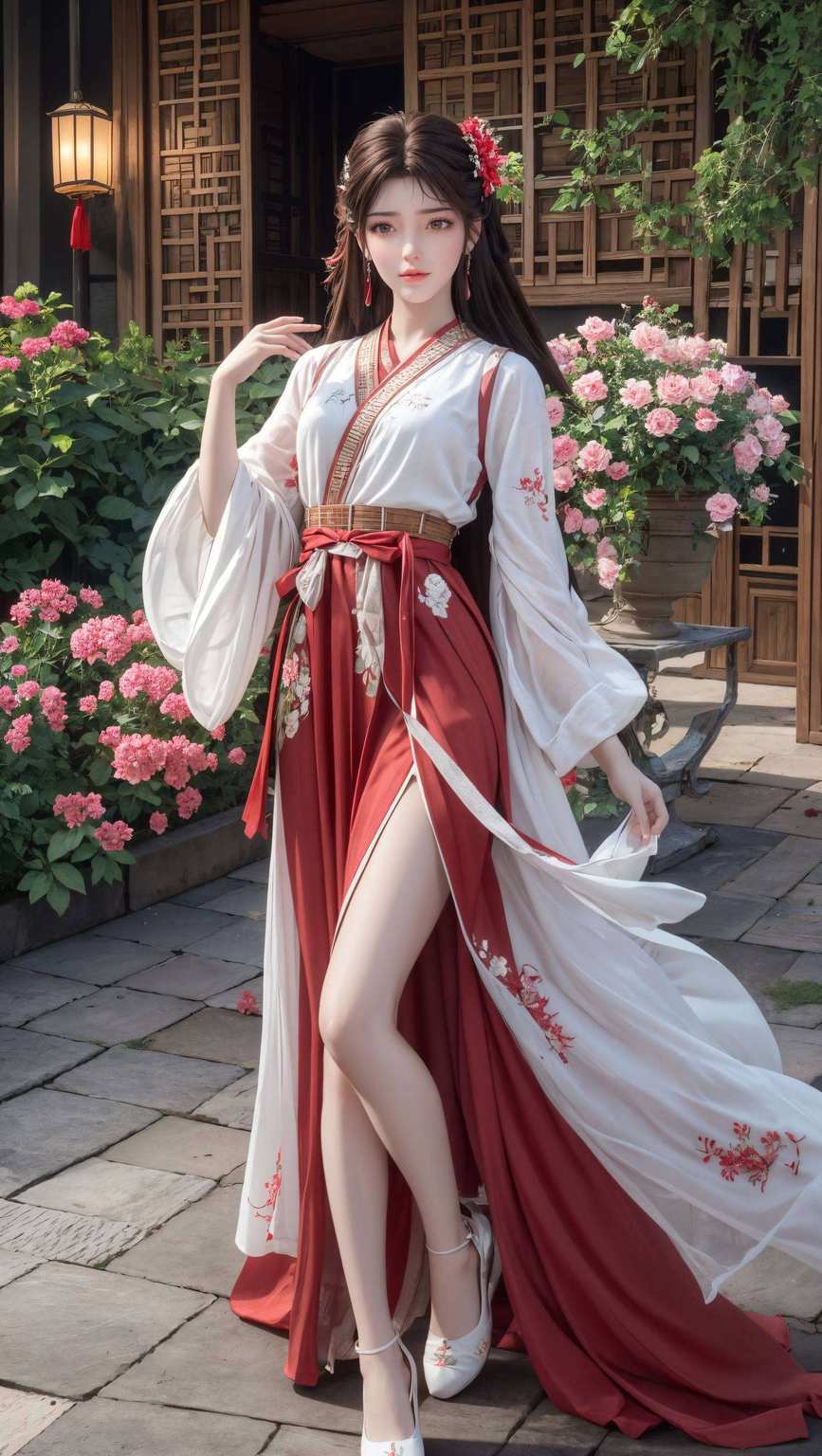 云曦之影火灵儿舞动粉色轻纱