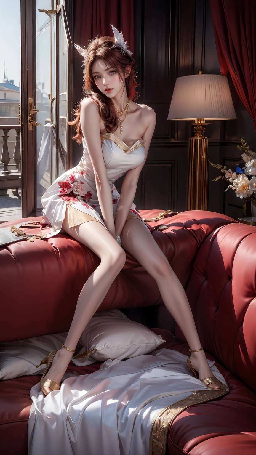 她的眼神中每一次的出现