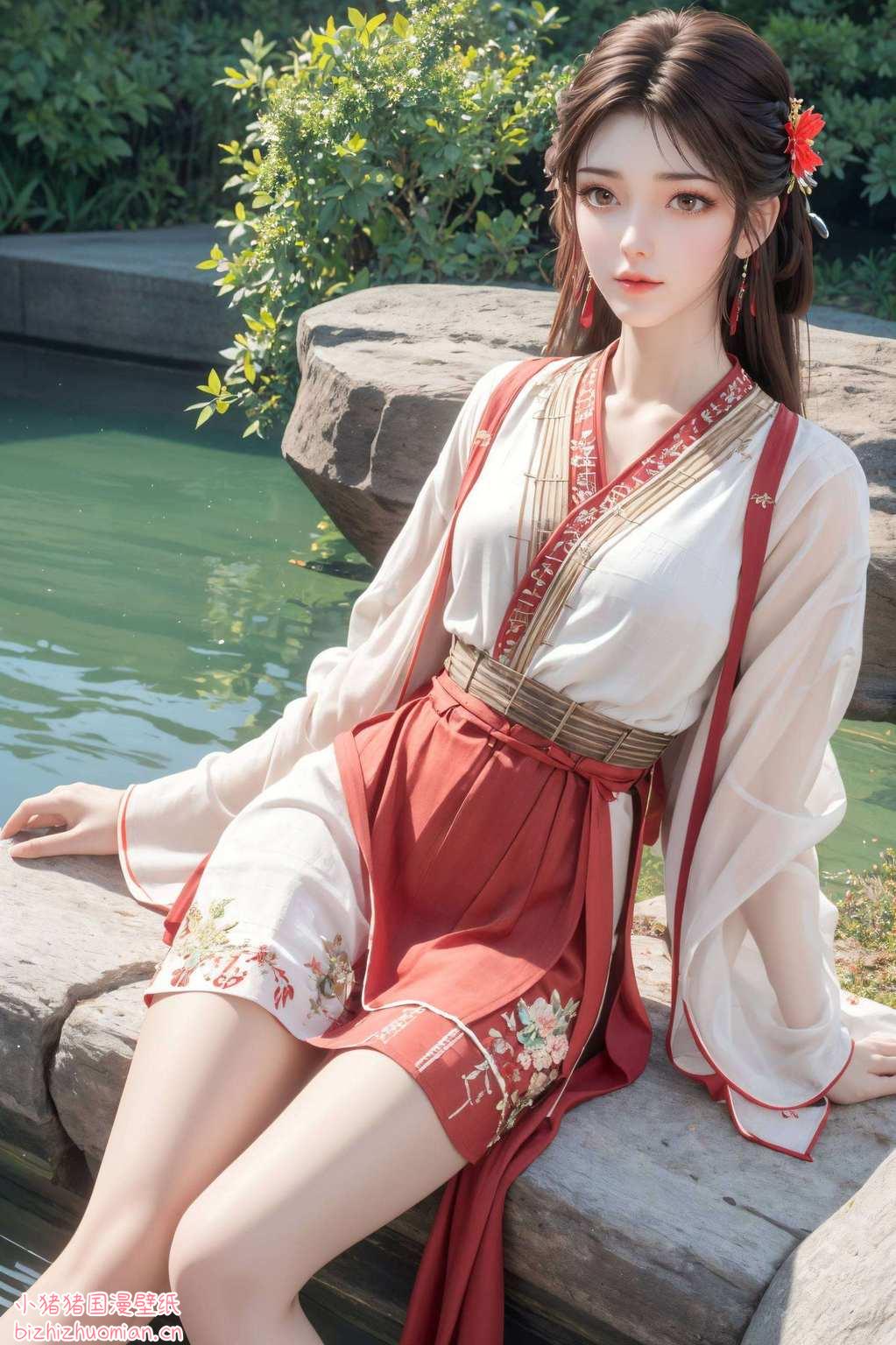 她的每一个眼神都充满了灵动与妖娆让人不禁沉醉在这份国漫的浪漫与玄幻之美中