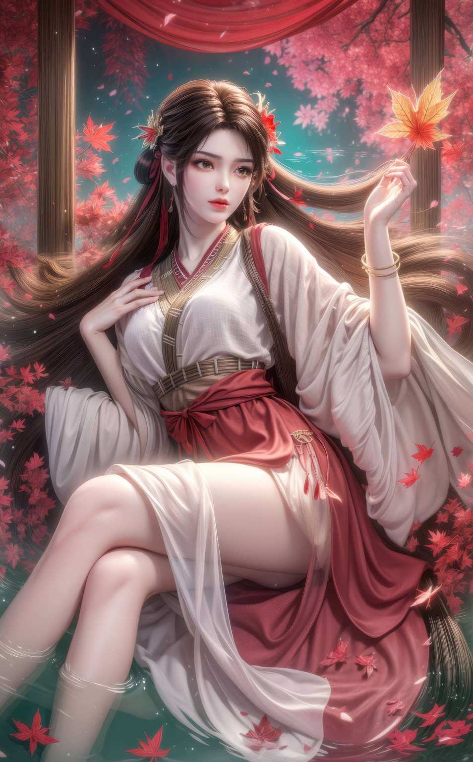 跃然于你的手机壁纸之上它是每一位国漫女神爱好者的视觉盛宴