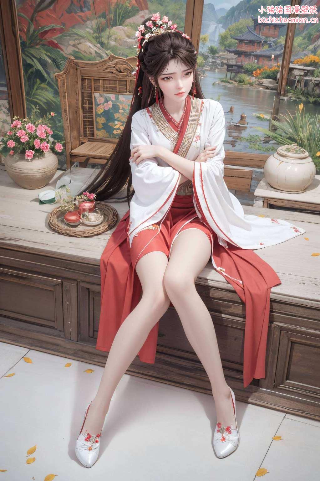 跃然纸上如粉色梦幻