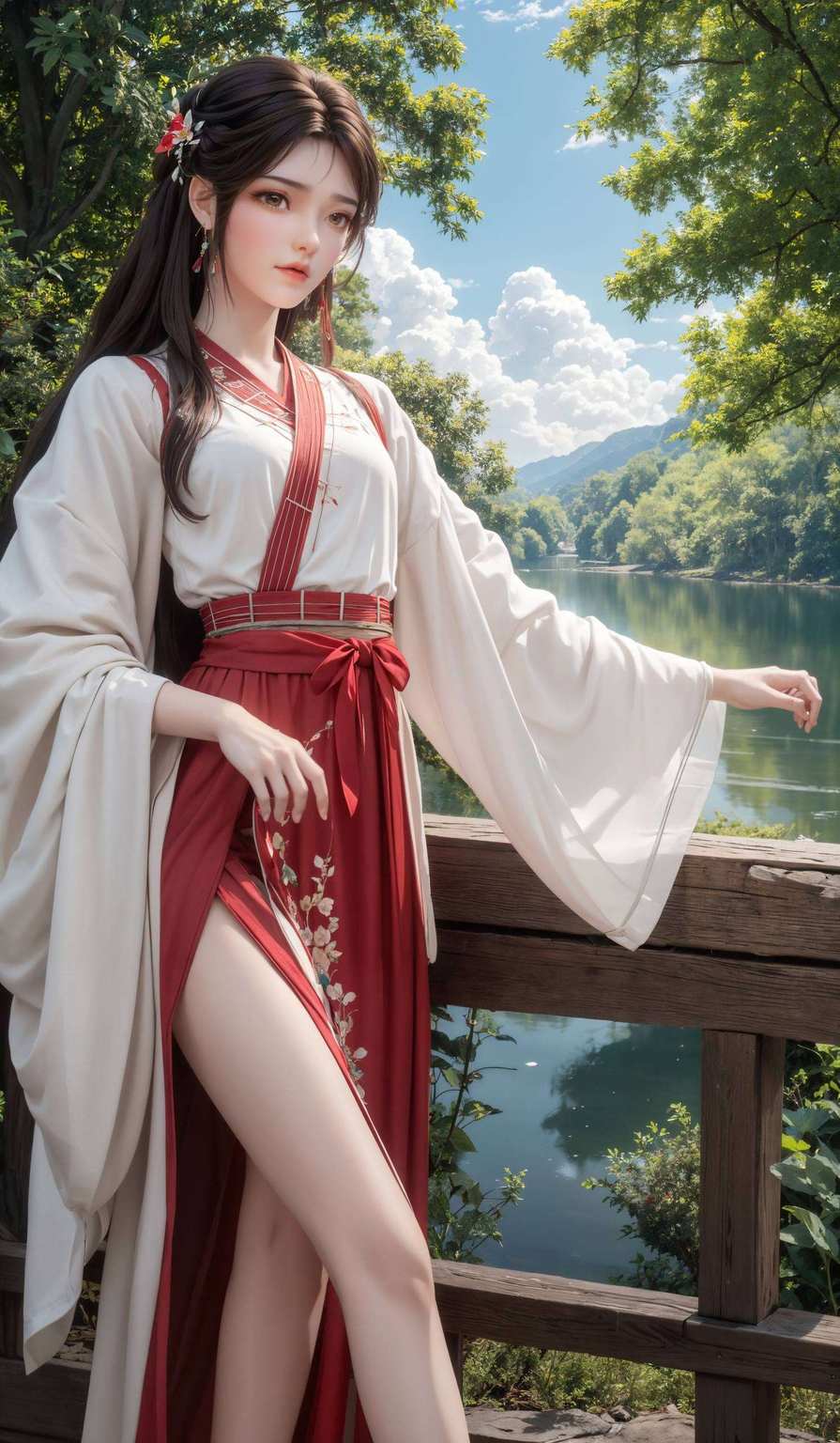 她是《完美世界》中的灵动精灵在这绚烂的动漫世界里