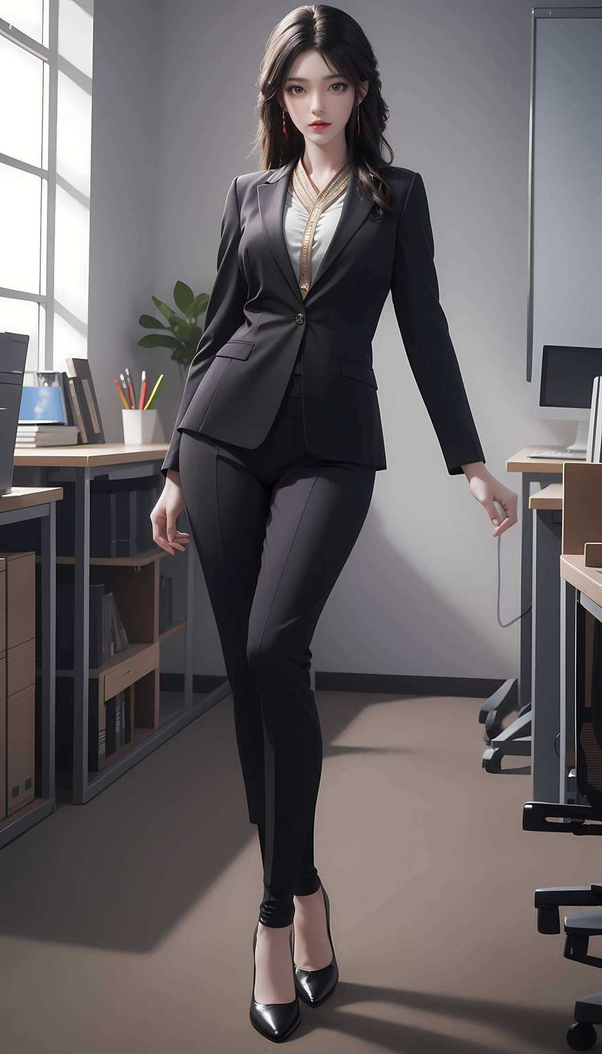 她是国漫界的璀璨明星每一次跃动都是壁纸上的绝美风景