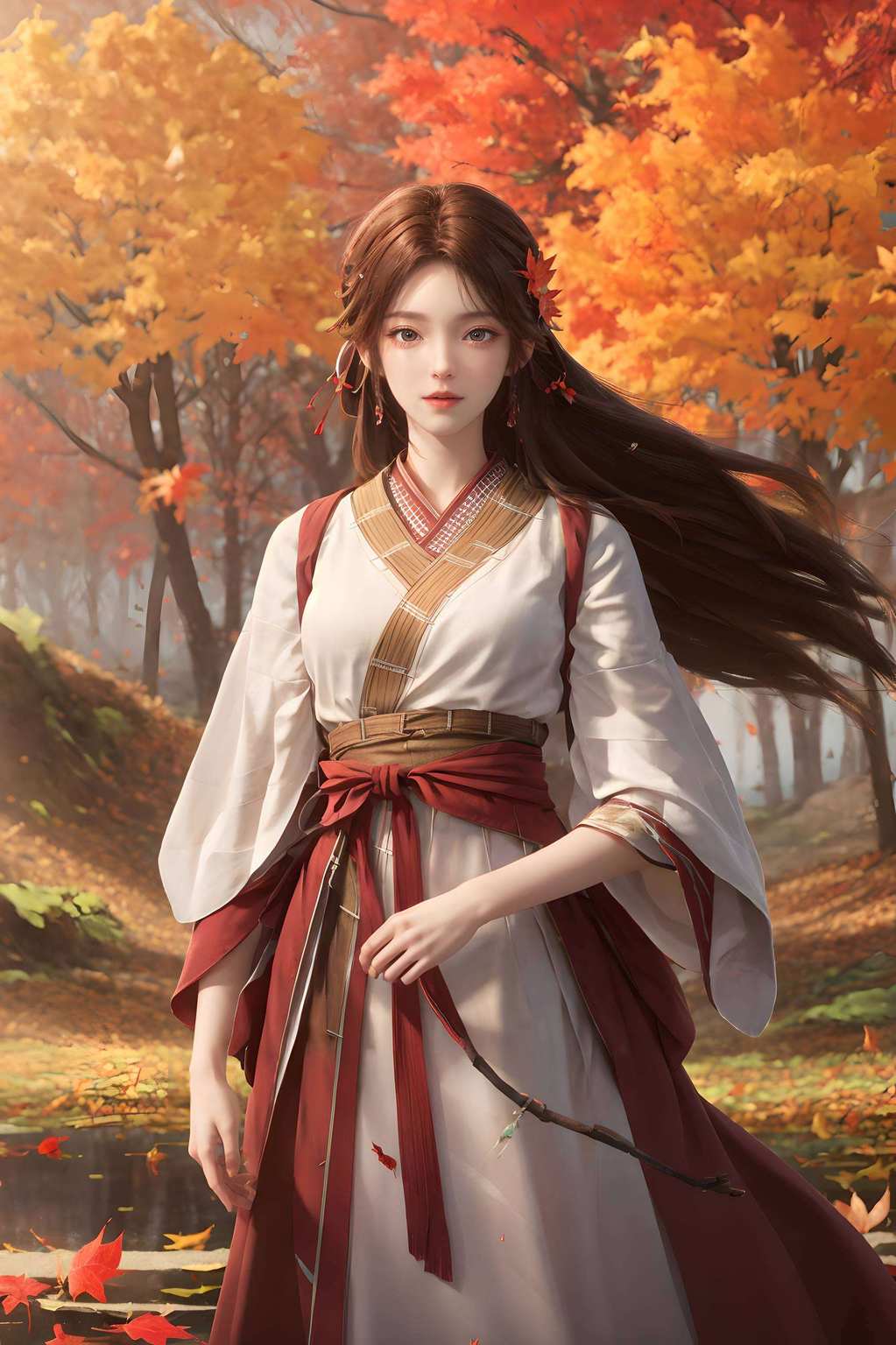 粉色壁纸间舞动着她婉约的身影她是国漫界的璀璨明珠