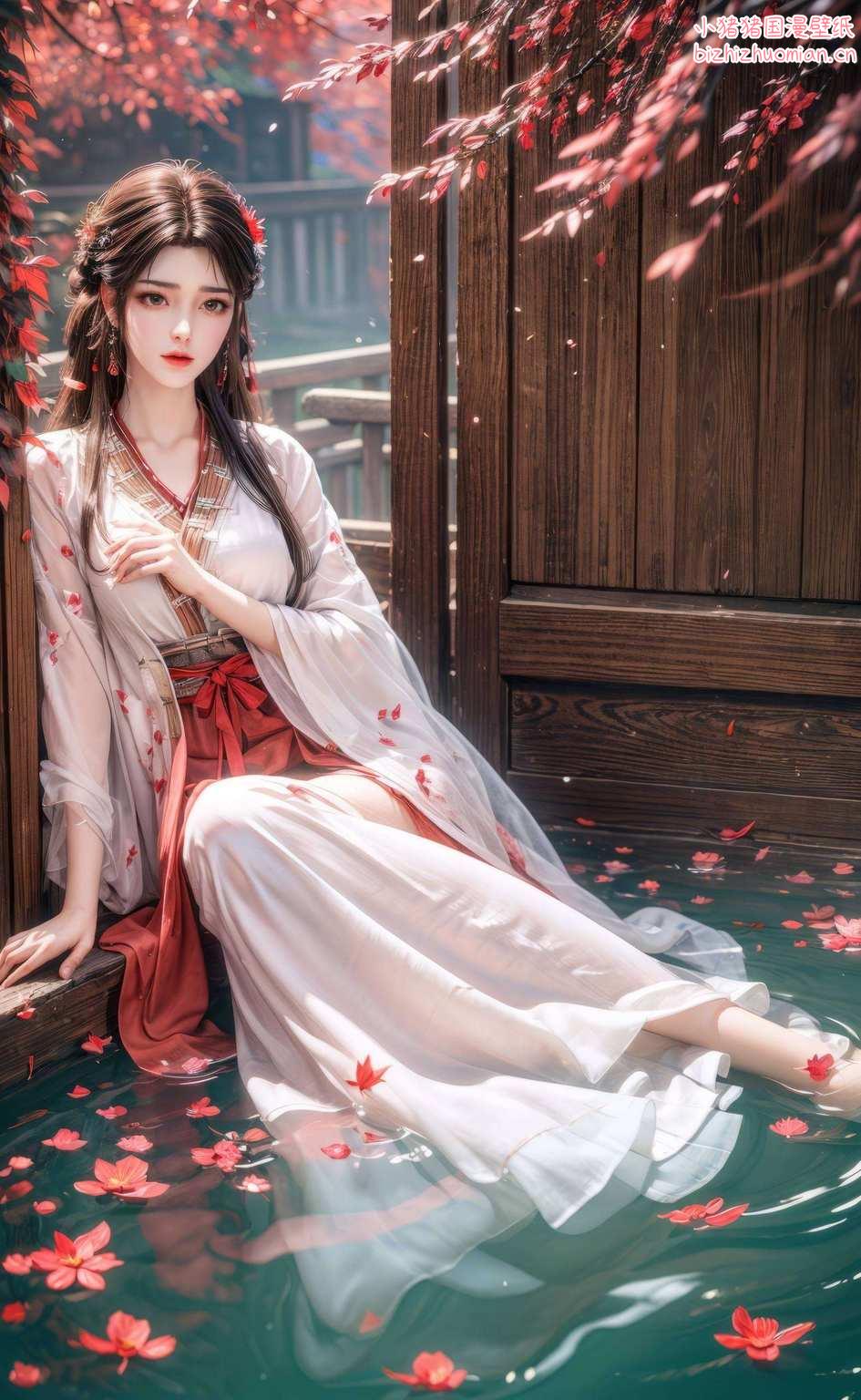 都像是在低语着玄幻的秘密那是一位翩翩起舞在完美世界的国漫女神