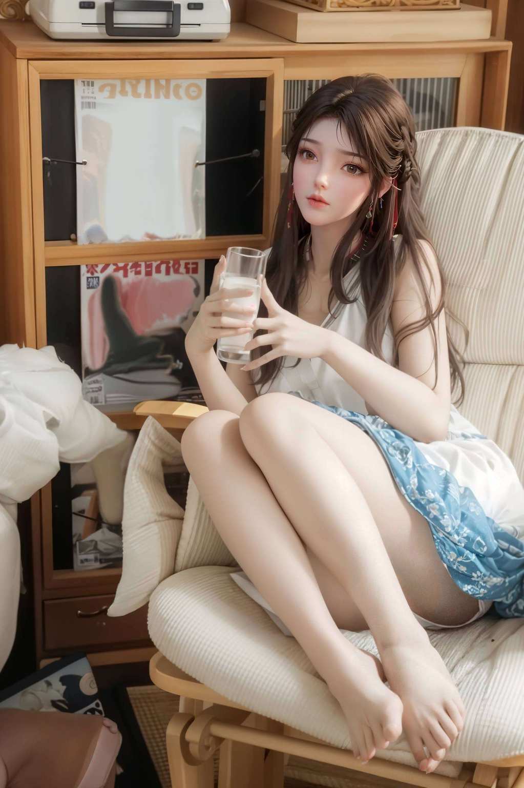 想要把这位国漫美女设为壁纸包你电脑都粉嫩嫩的