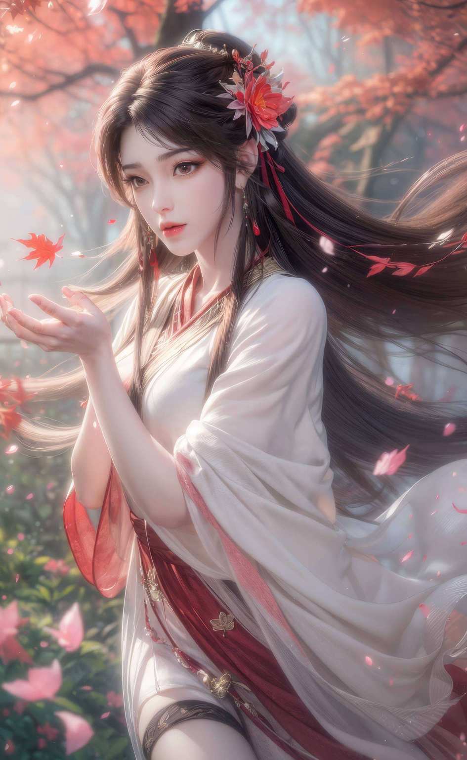 把她设置为手机壁纸火灵儿