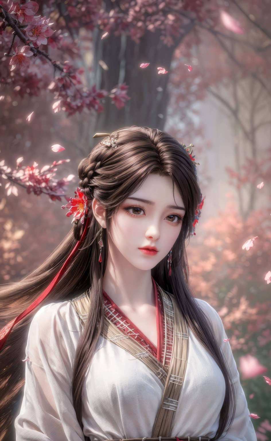 婉若游龙其形象映于壁纸