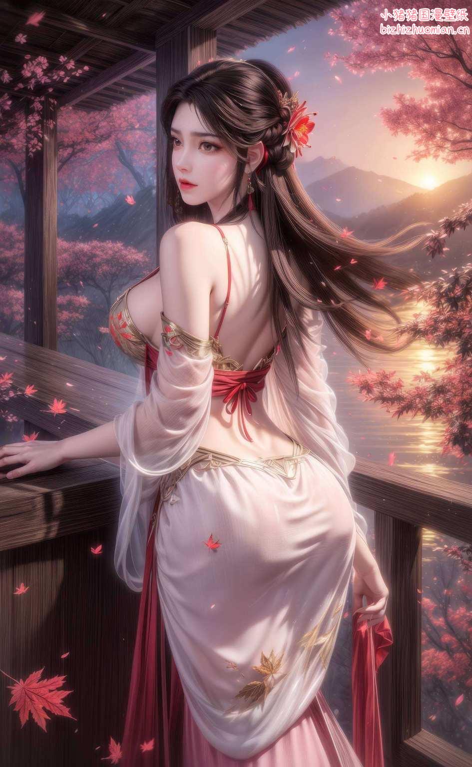 让你的电脑也穿上梦幻的新衣吧！这是完美世界中的火灵儿姐姐的独家图片壁纸合集