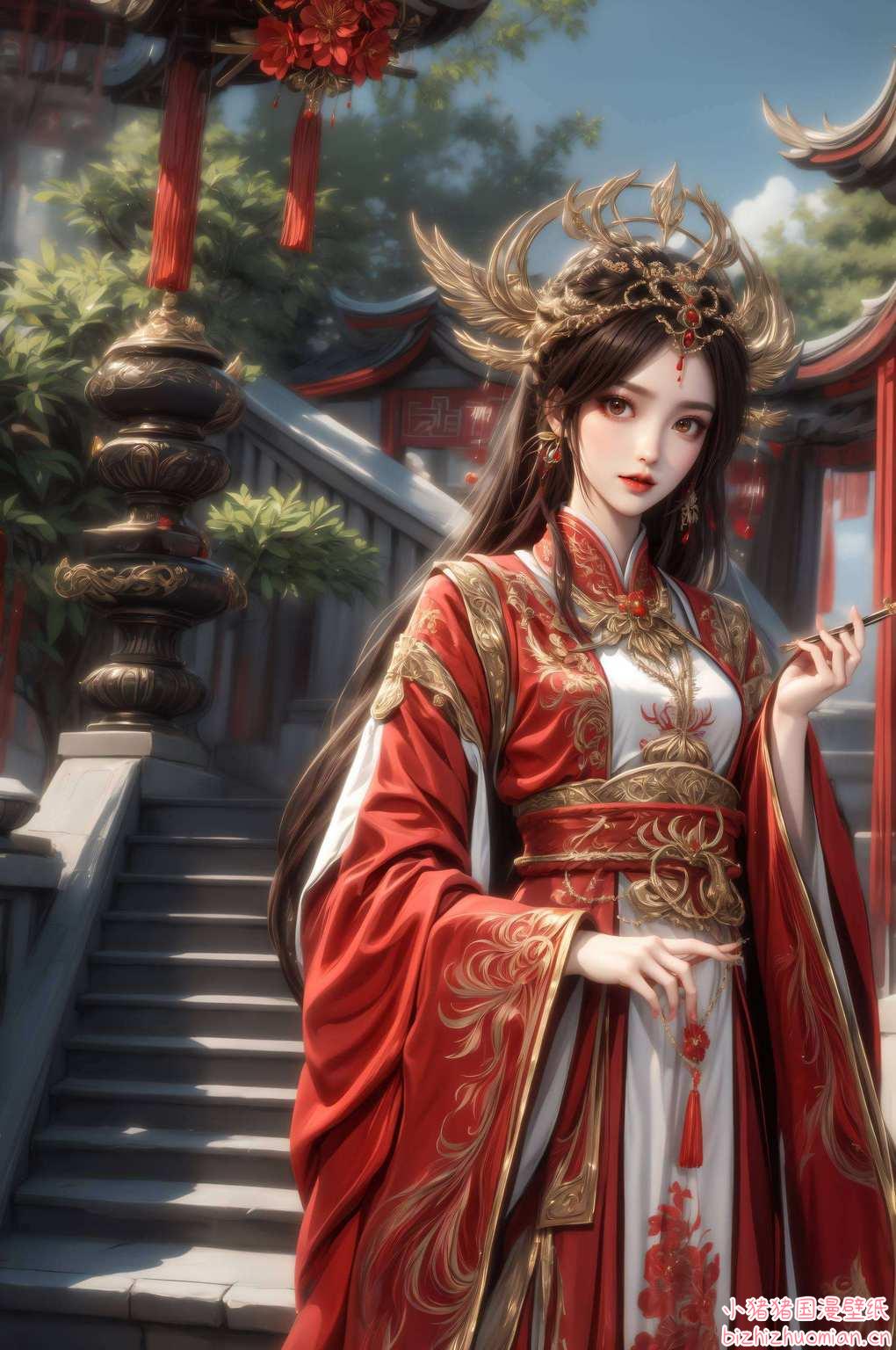 快来体验这份国漫之美吧！她那灵动的大眼睛