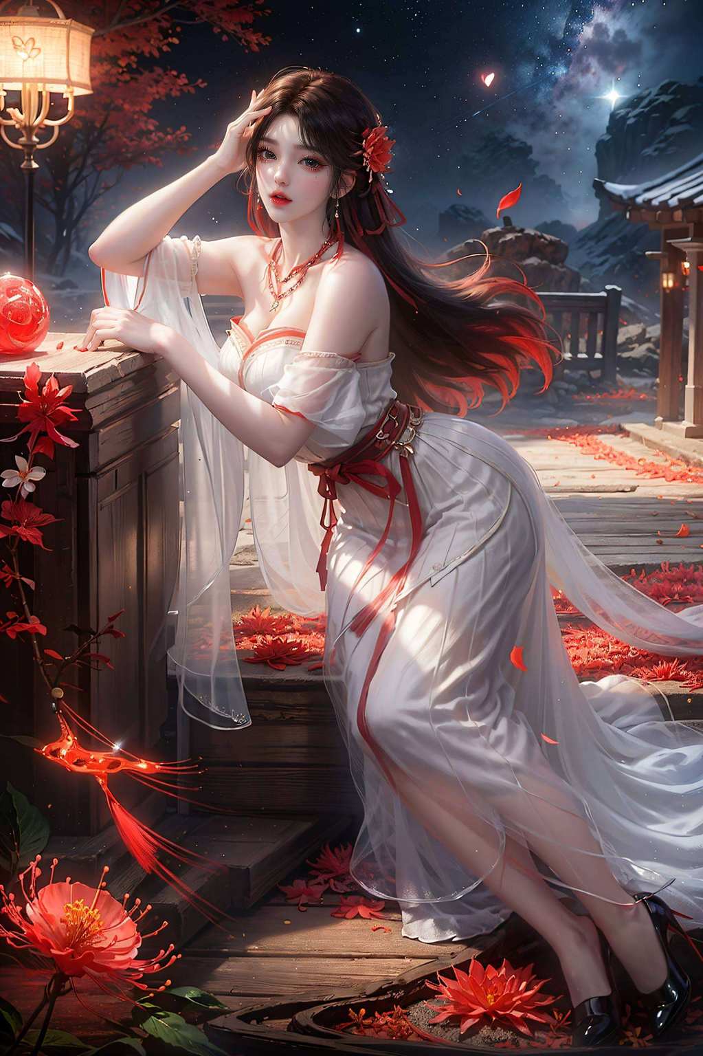 她的每一个眼神、每一次微笑在这绚烂的玄幻世界里