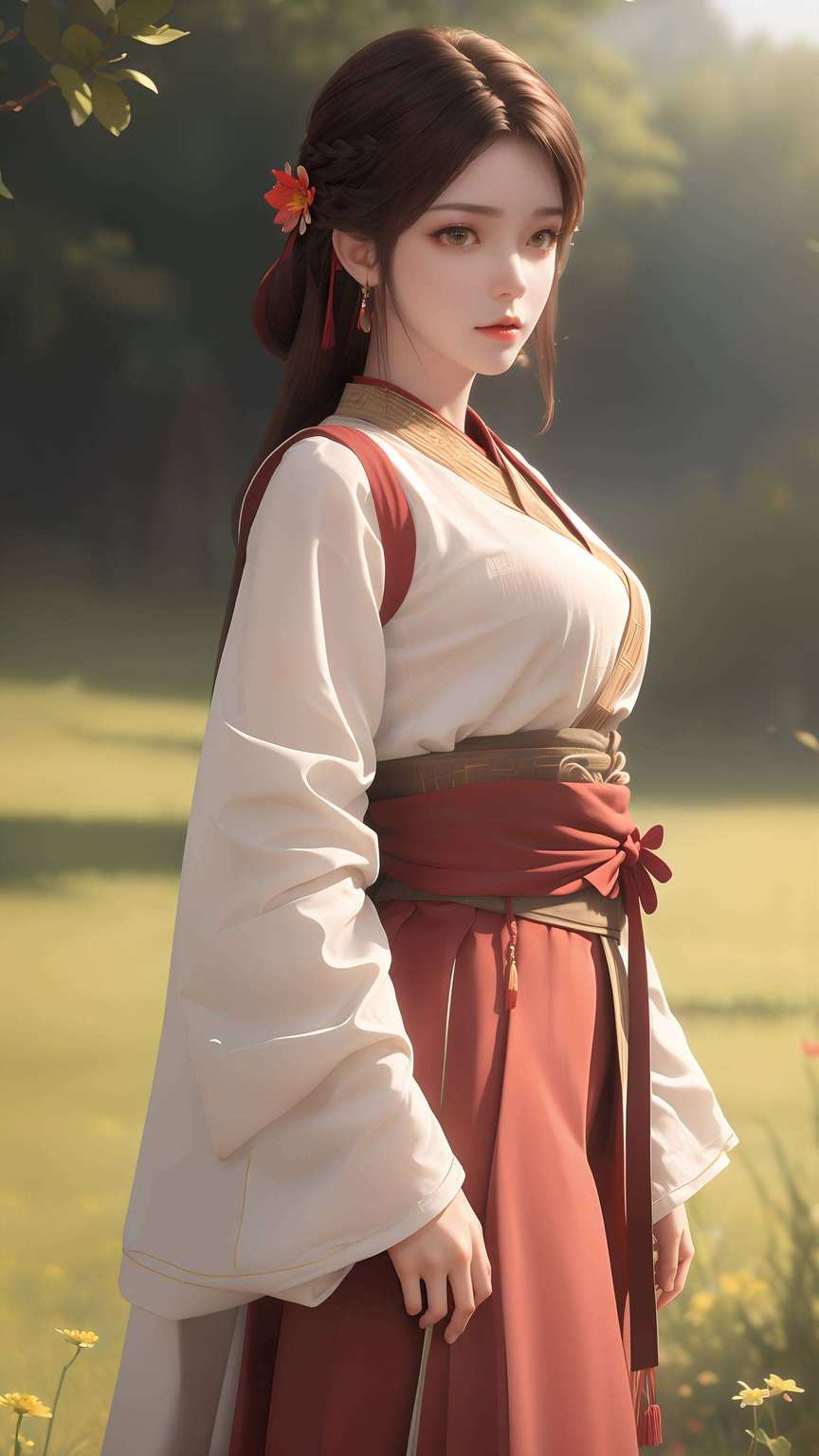她是国漫中的女神代表火灵儿古风壁纸
