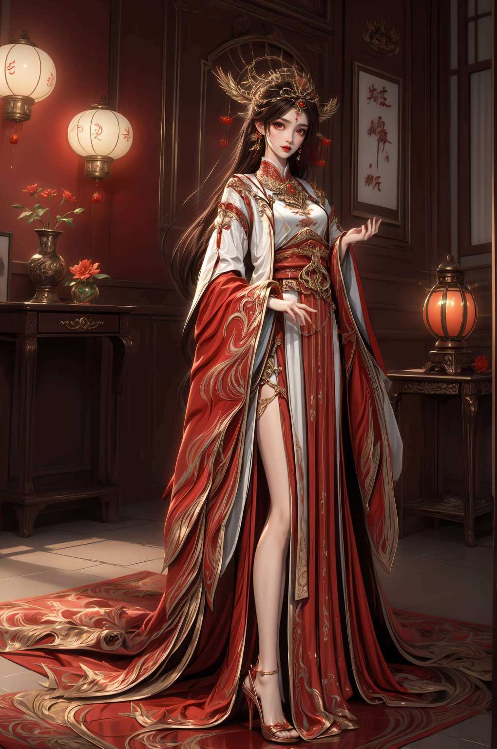 锁屏瞬间这组国漫壁纸简直美爆了！看那长大后火灵儿的动态身姿