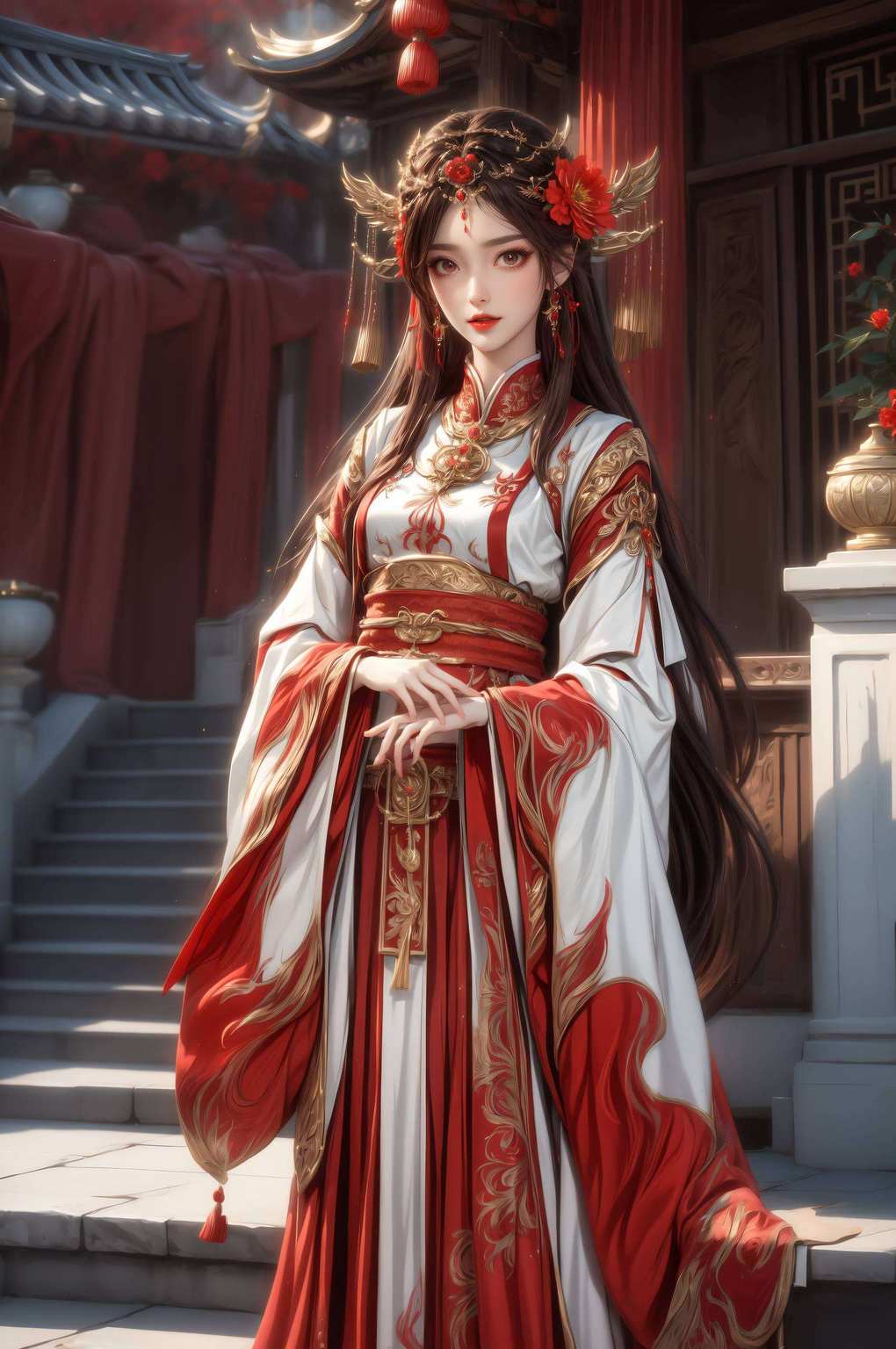 以她的灵动与美丽将火灵儿的美貌与魅力展现得淋漓尽致