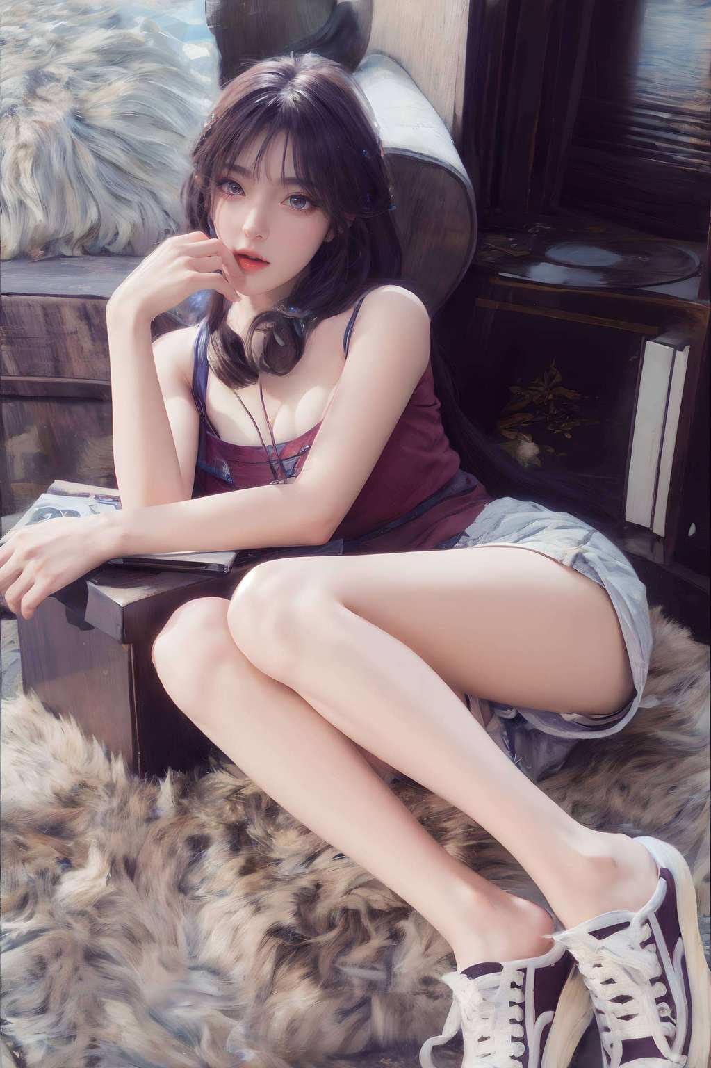 她是《完美世界》中的灵动仙子这位国漫美女