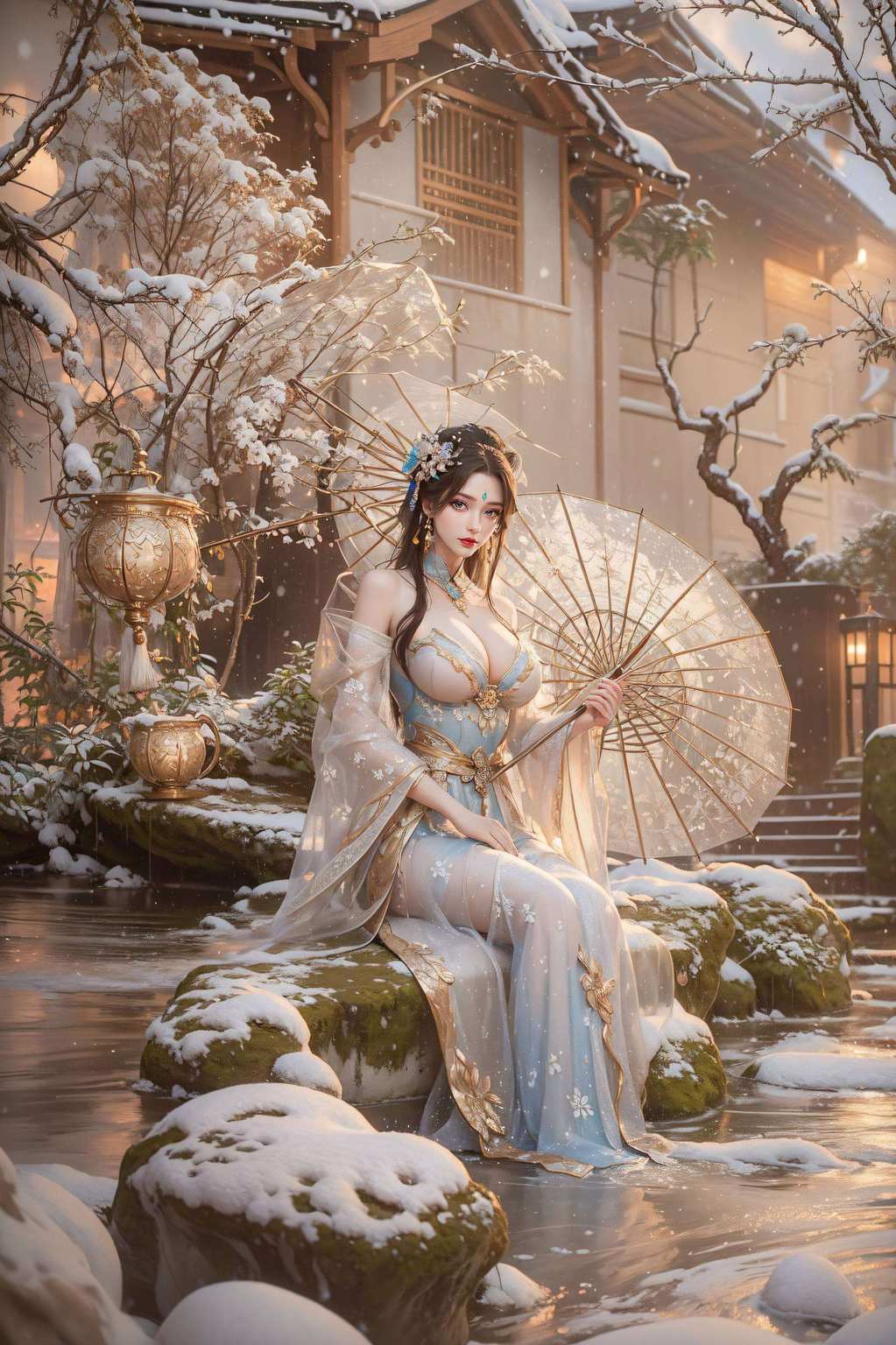 壁纸盈目美女神韵