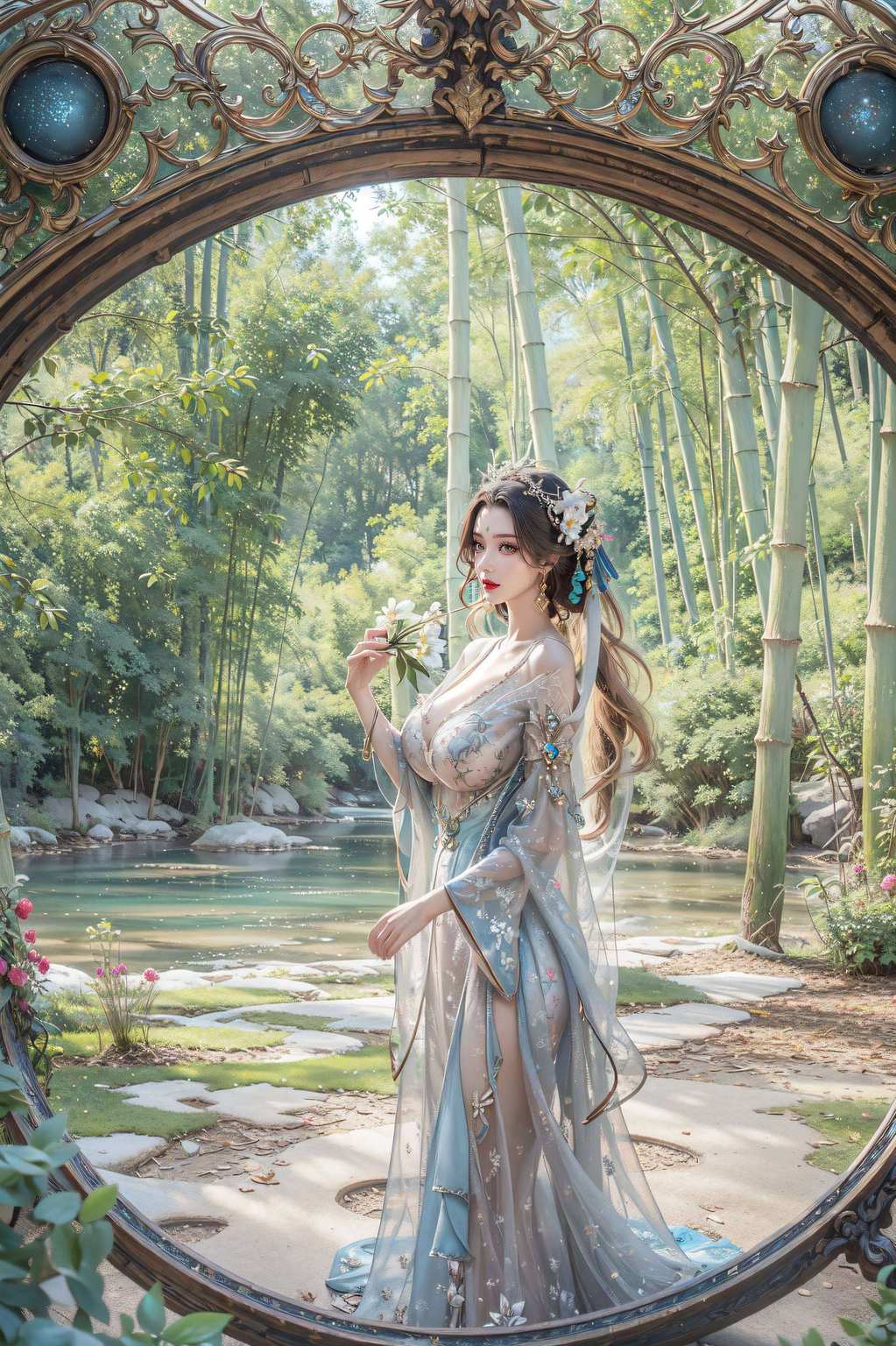 让人在玄幻的国度里她是国漫中的女神