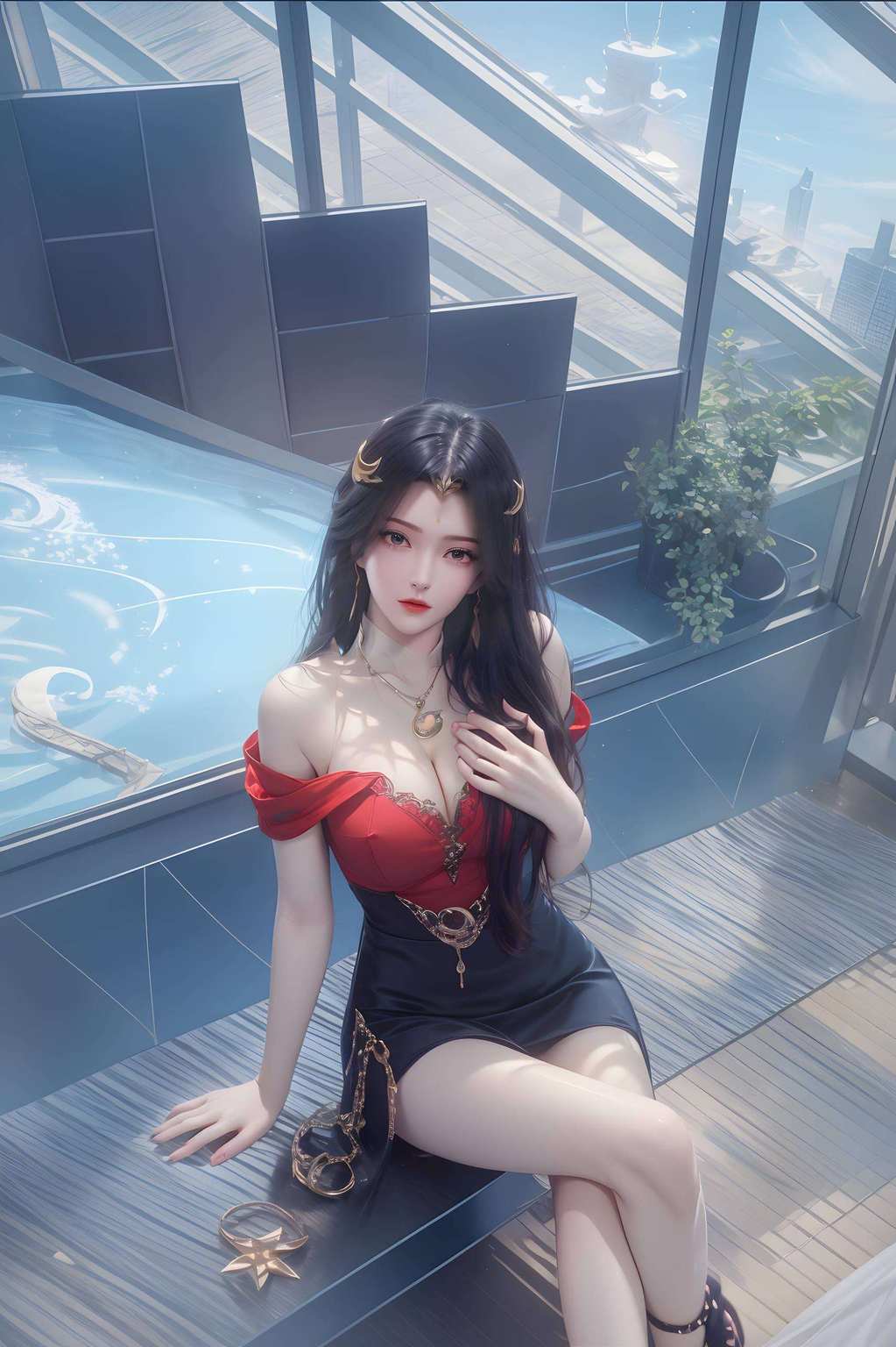 让人感叹人生竟有如此绝美之存在不仅是动漫中的女神