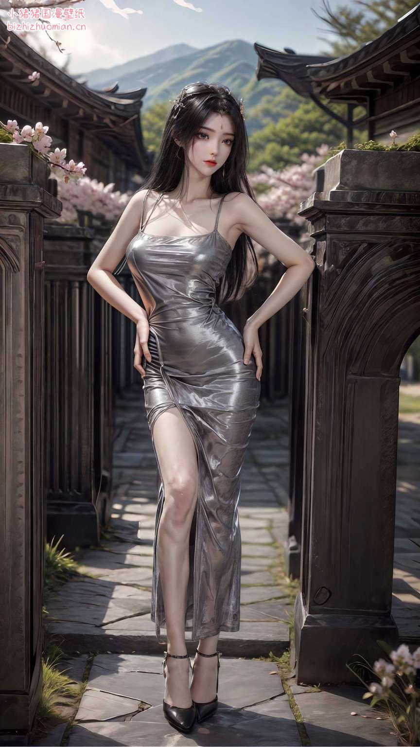 她是国漫中的女神映入眼帘的每一帧都如诗如画