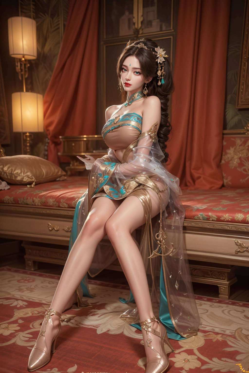 让你的电脑瞬间变身完美世界！这国漫女神不仅美得冒泡各位小仙女们