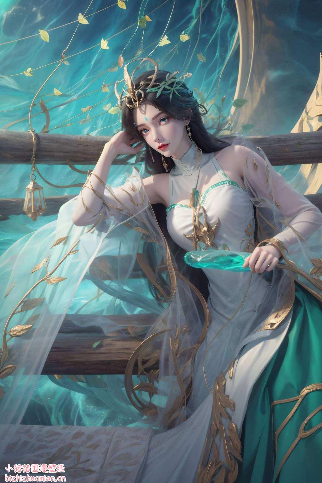 让她守护你的电脑桌面吧！还能在完美世界里大显神通
