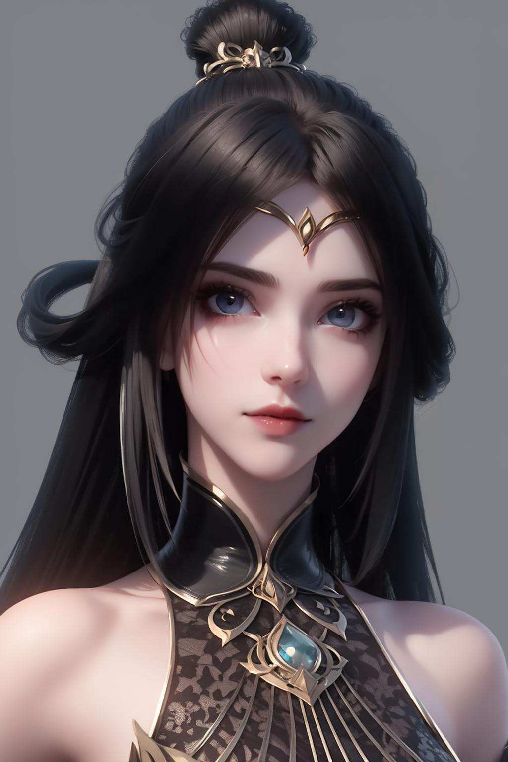 她是“国漫壁纸”和“国漫美女”的完美结合你的电脑屏幕上