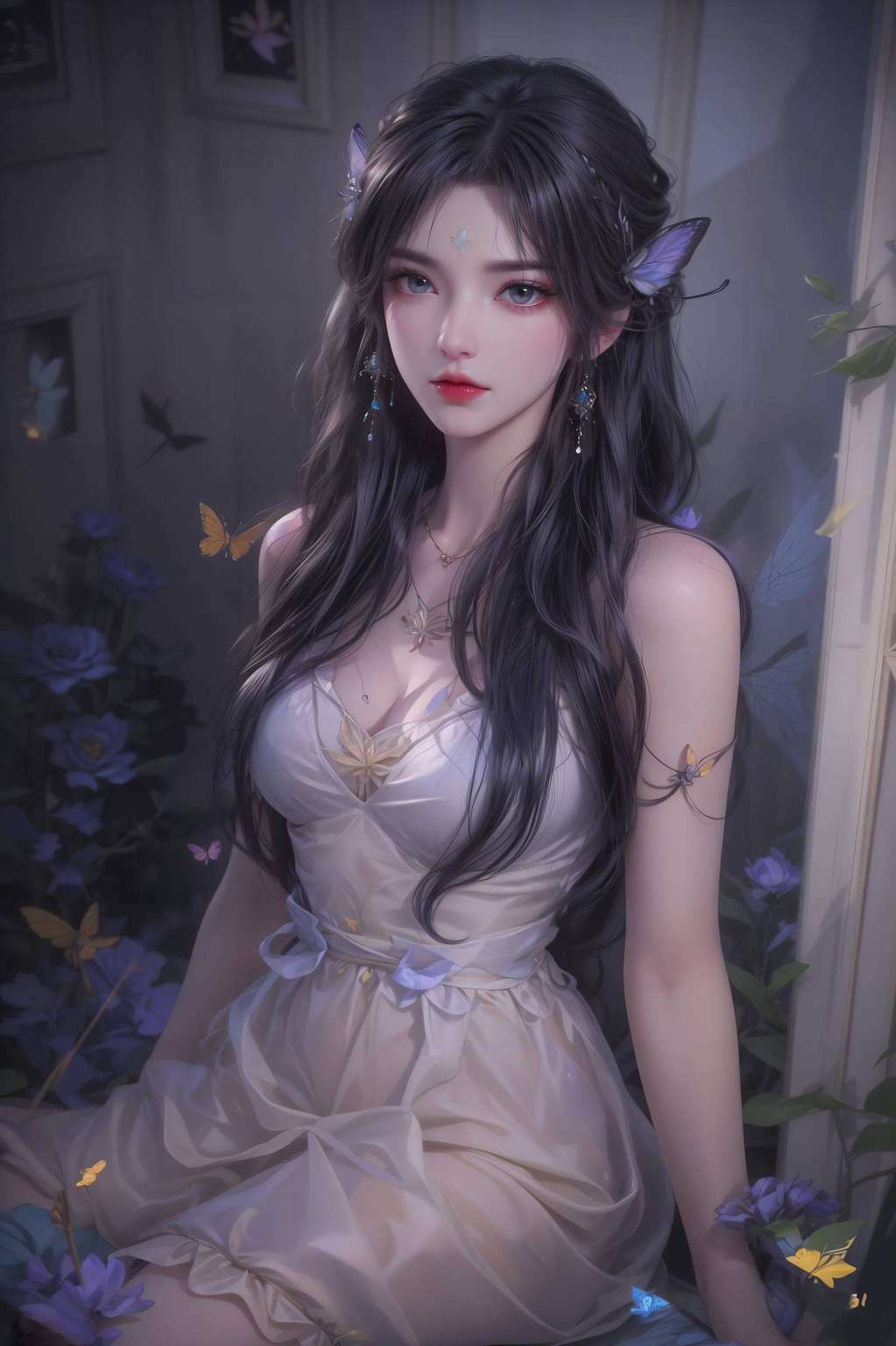 清漪高清壁纸国漫女神的灵动倩影
