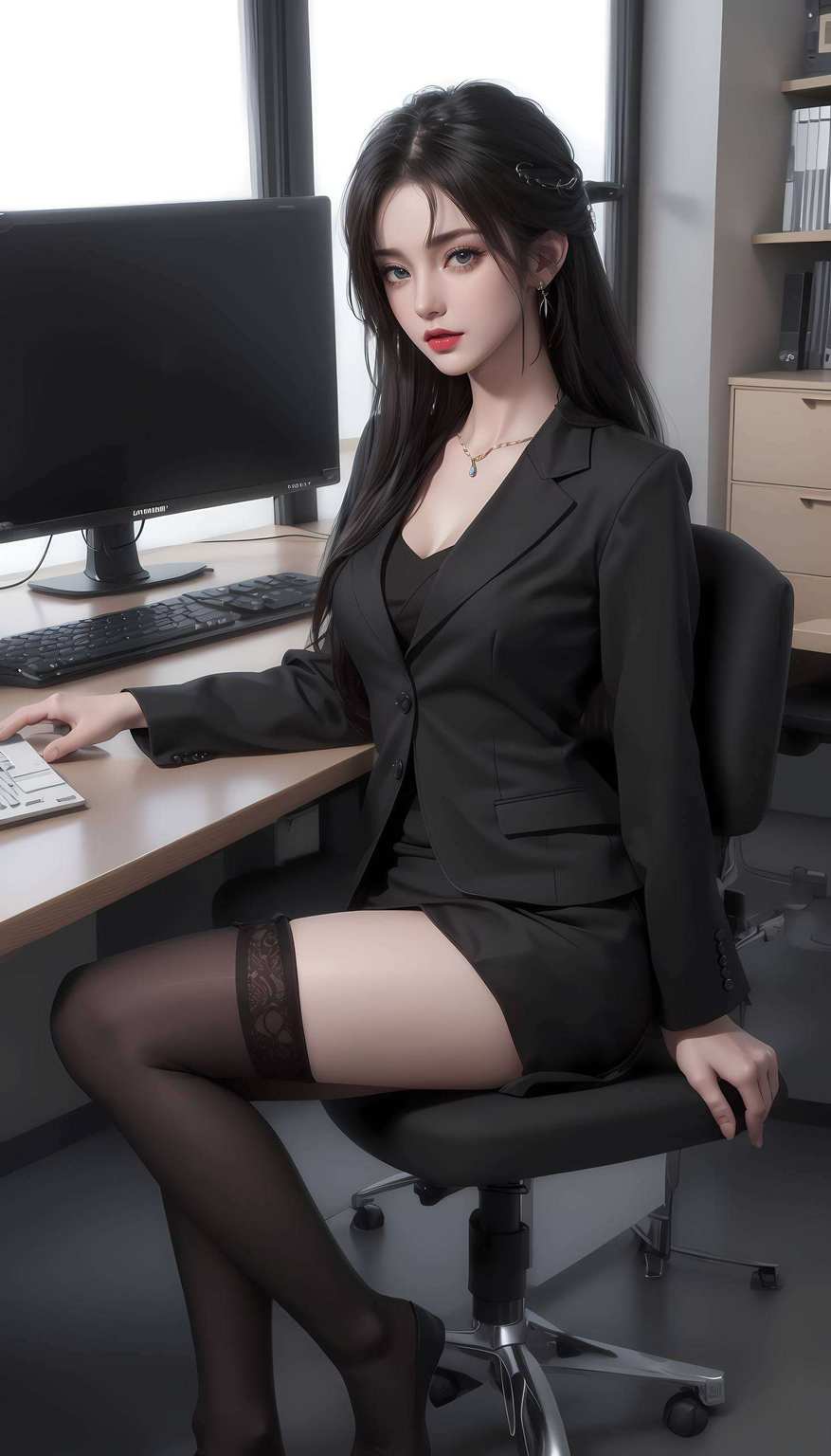 还是动漫美女的甜美简直完美到不行！无论是清新的国漫风格