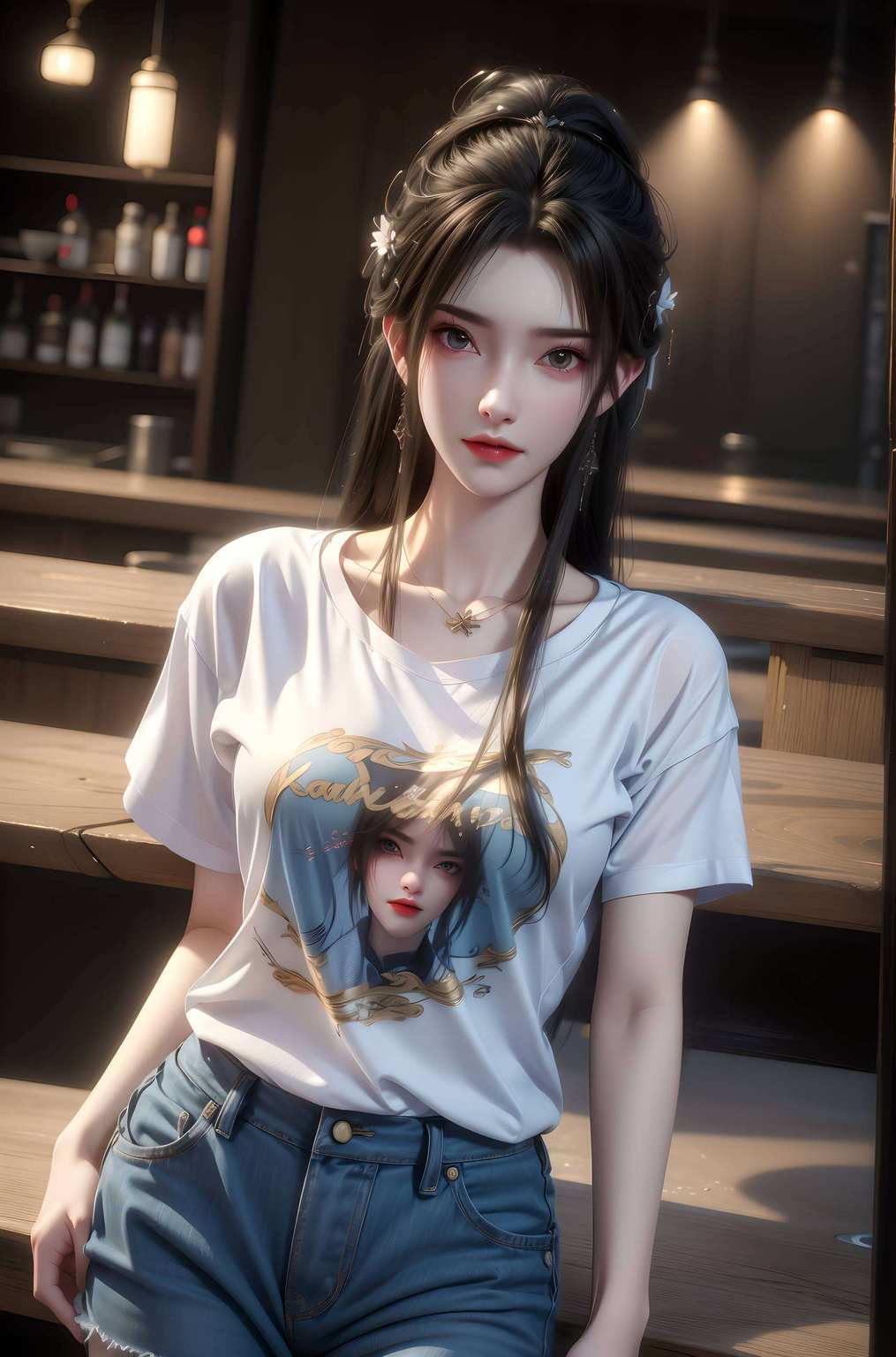 那叫一个美轮美奂和国漫女神们肩并肩
