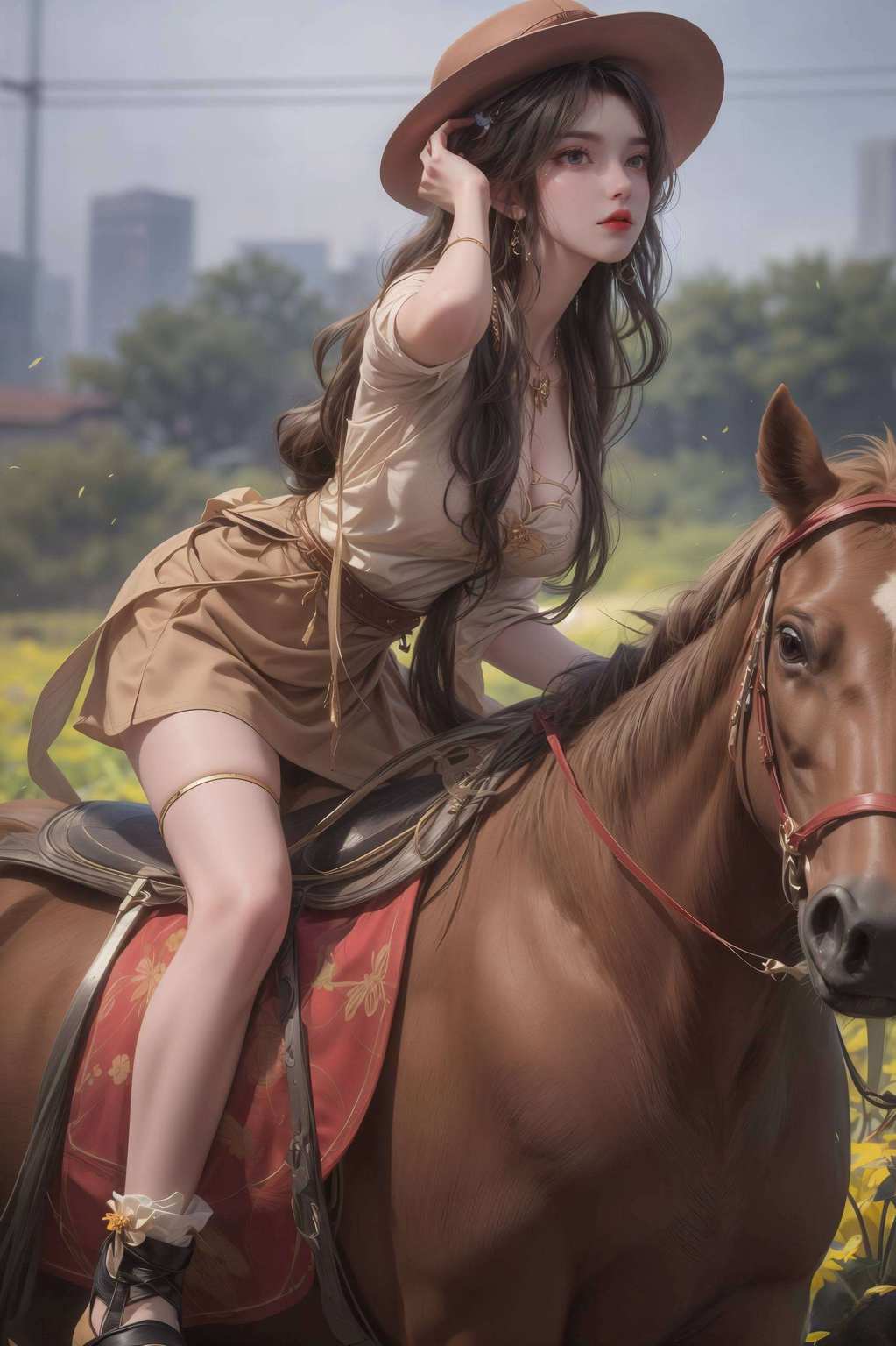 她是动漫美女的代名词细腻的笔触描绘出她的仙姿