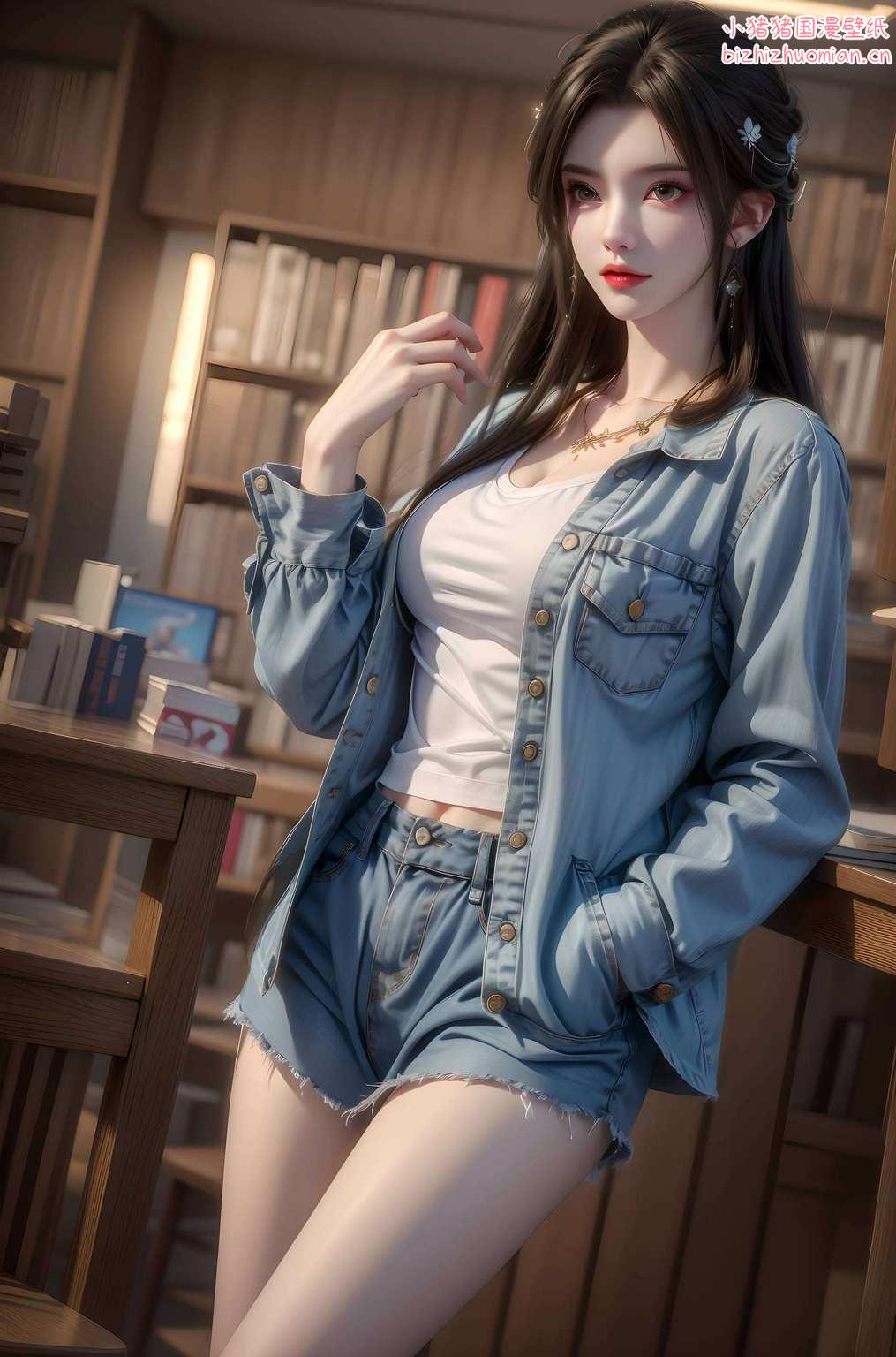她的美美得让人移不开眼