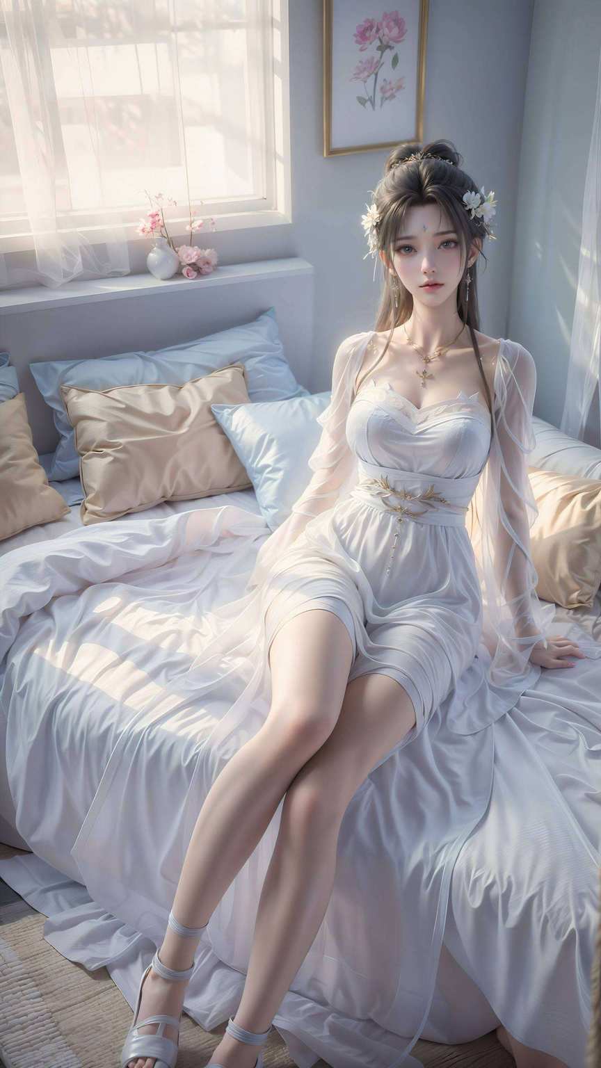动漫美女们犹如流星划过夜空国漫女神们的笑靥如花