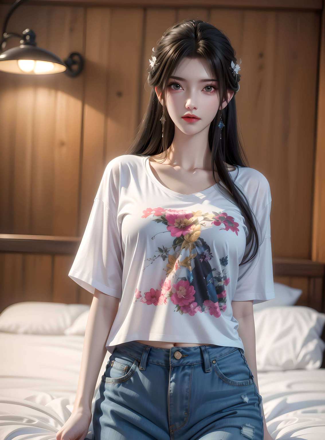 而清漪的美望着她嫁人的图片