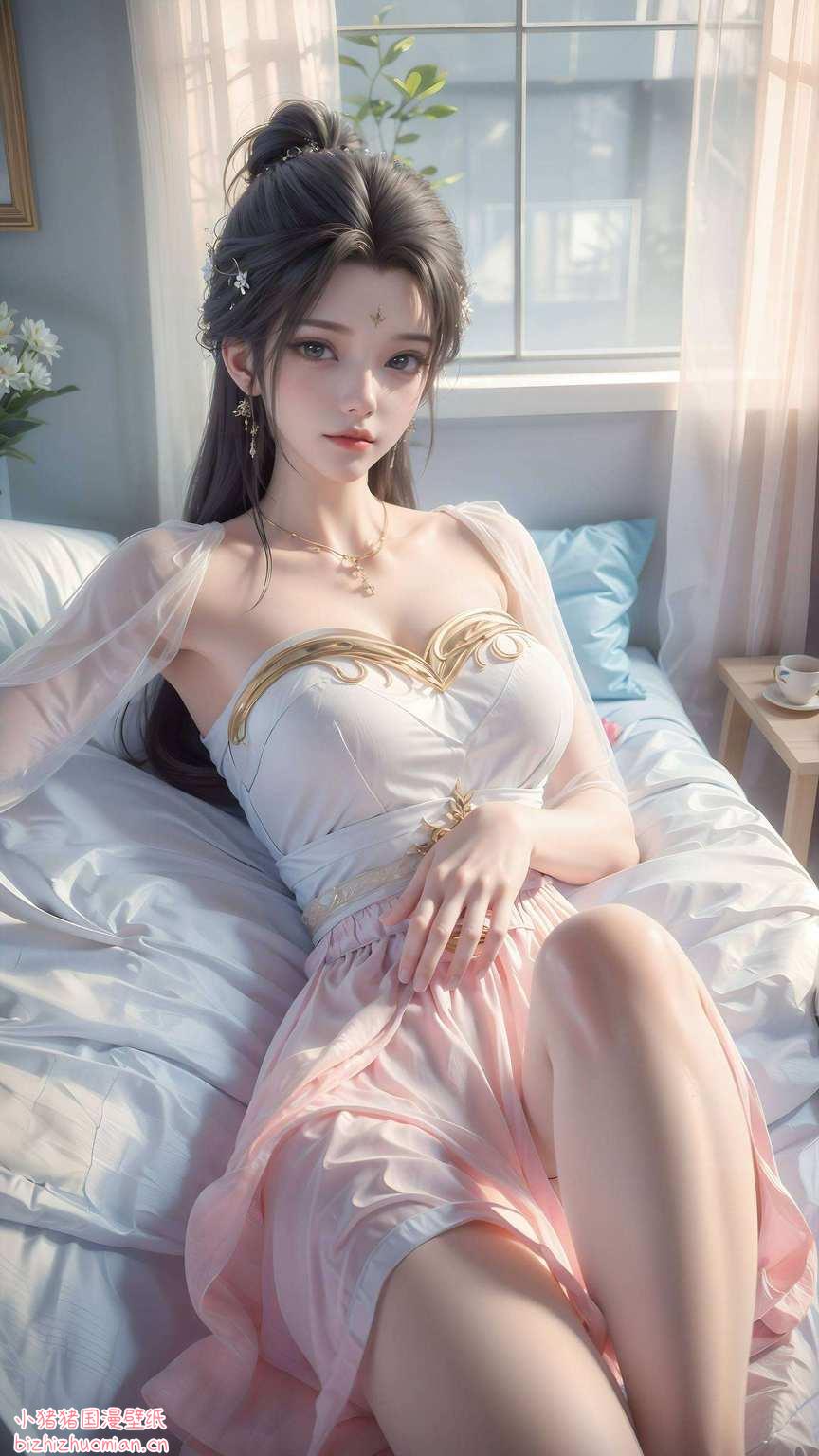 让人看了是又爱又恨每天看着美美的她