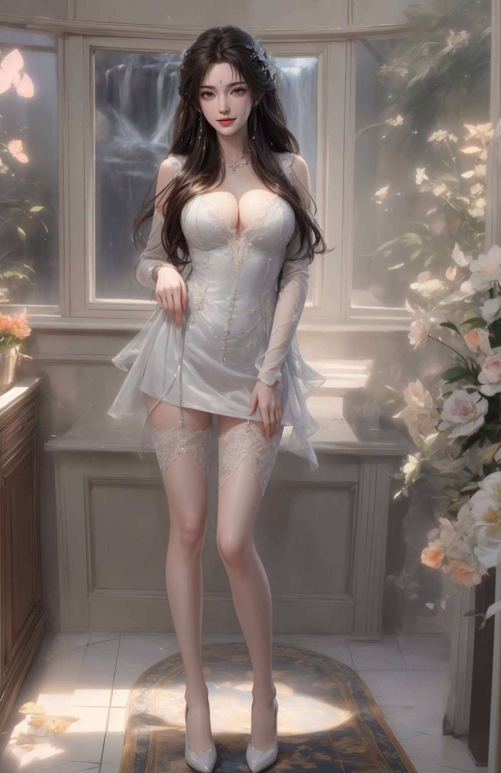 唯美得让你忍不住截图当手机锁屏粉色梦幻入侵你的电脑屏幕！谁说国漫美女只能活在动漫里？高清壁纸来助阵