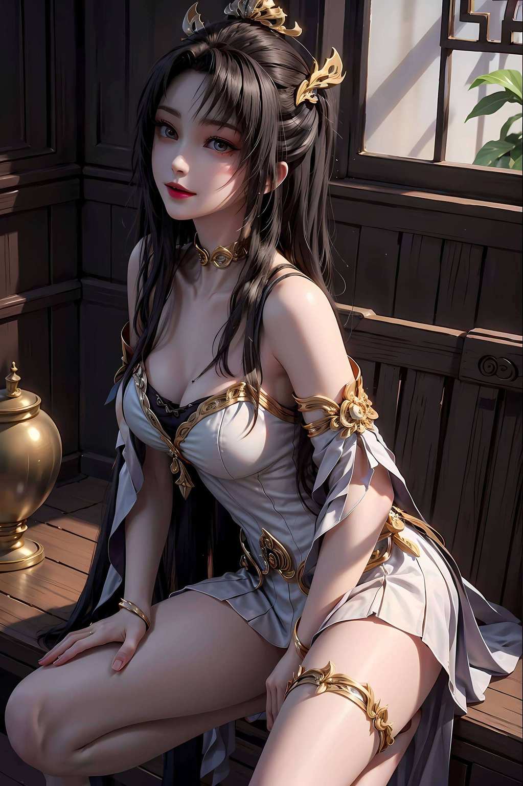 翩翩起舞于梦幻森林灵动如仙