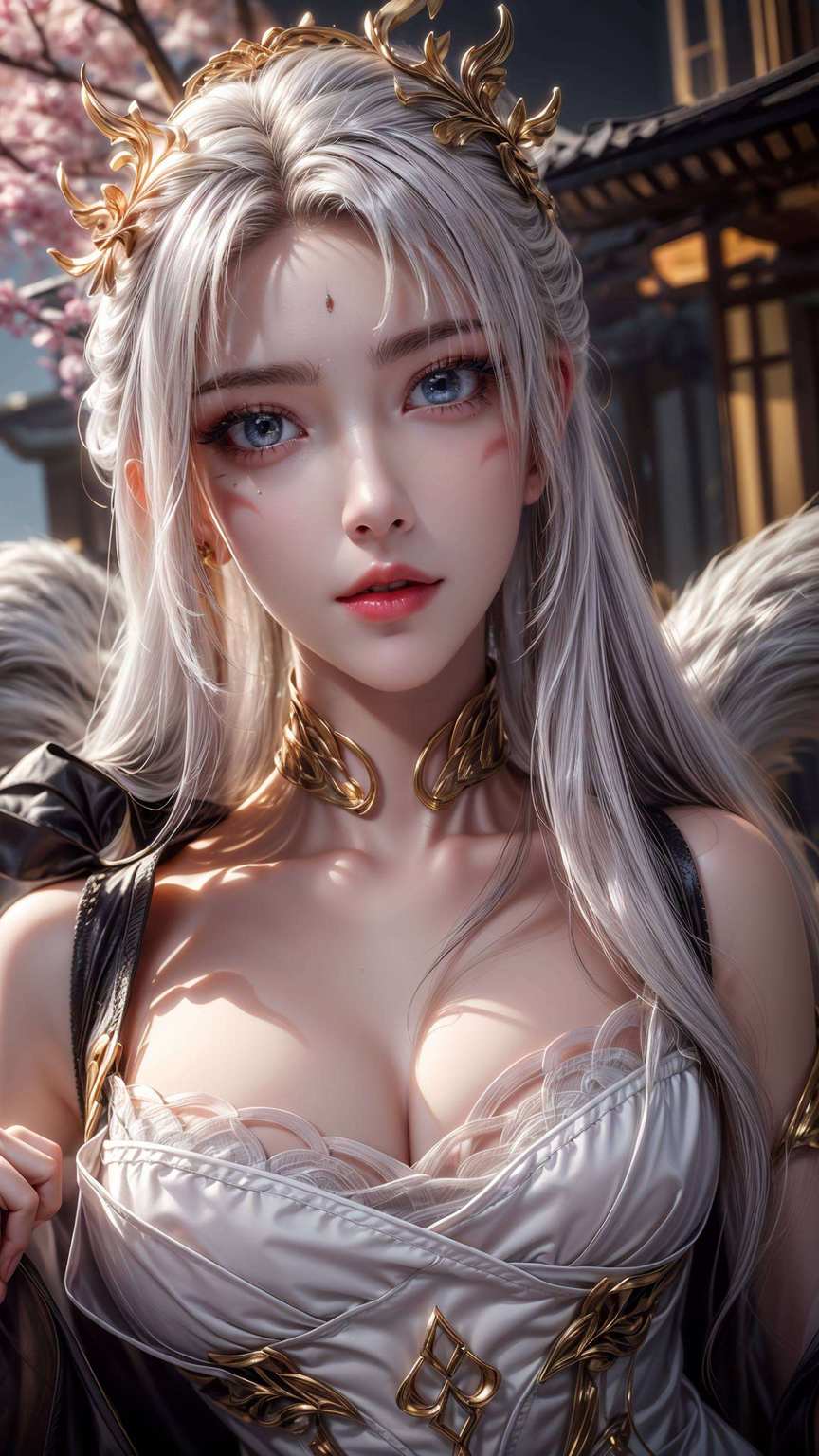 把这位国漫美女搬上你的PC桌面工作效率都能翻倍呢！快来感受这股国漫的魅力吧！