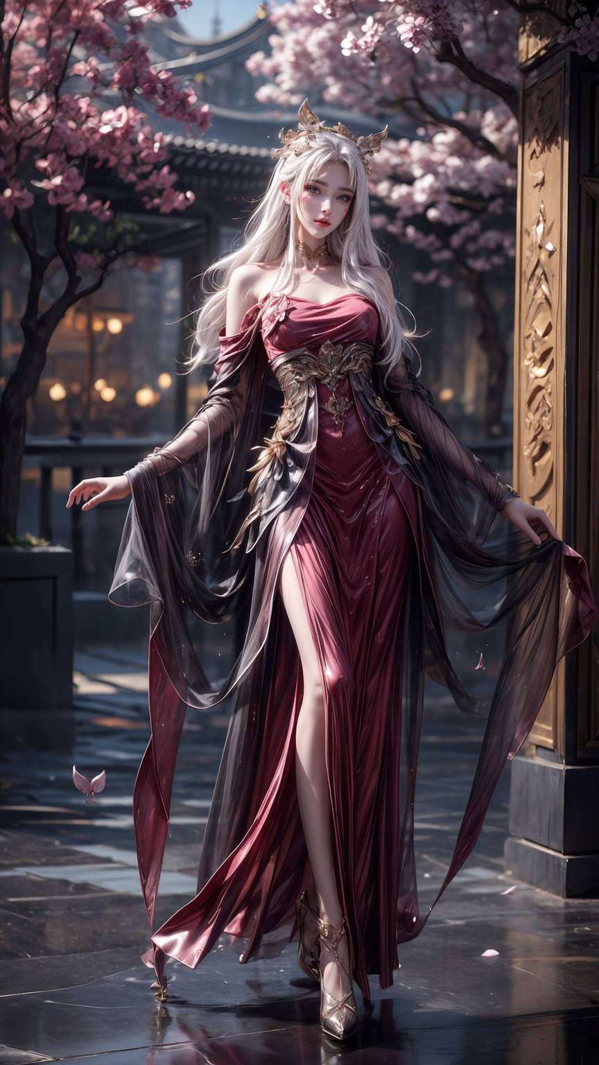 那粉粉嫩嫩的国漫女神保证让你的屏幕瞬间变身完美世界！想象一下