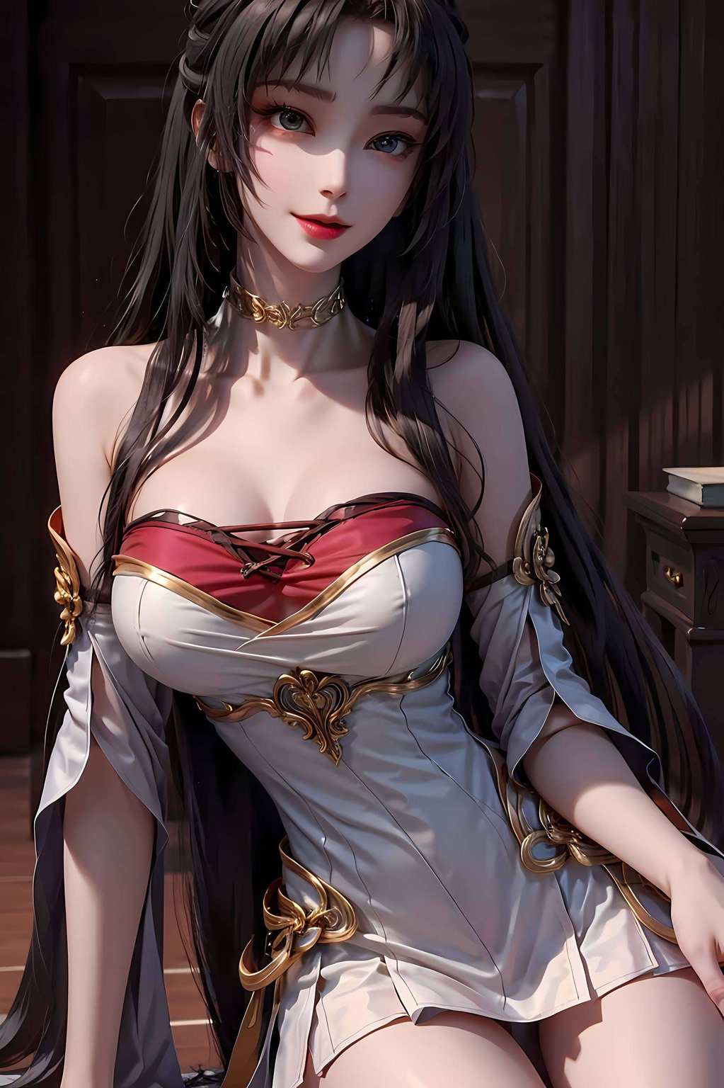 她是那独一无二的国漫女神灵动飘逸